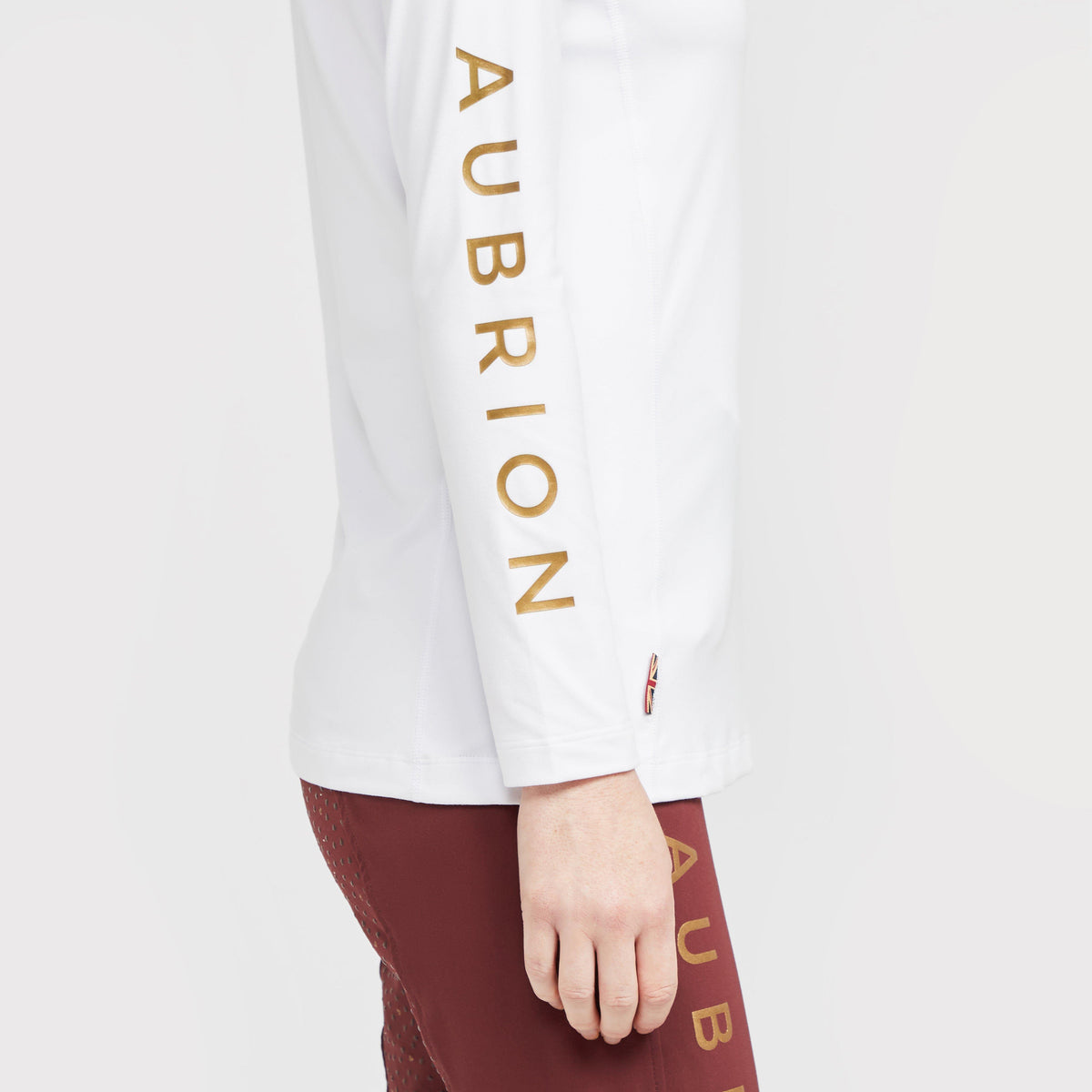 Ladies Team Long Sleeve Base Layer White