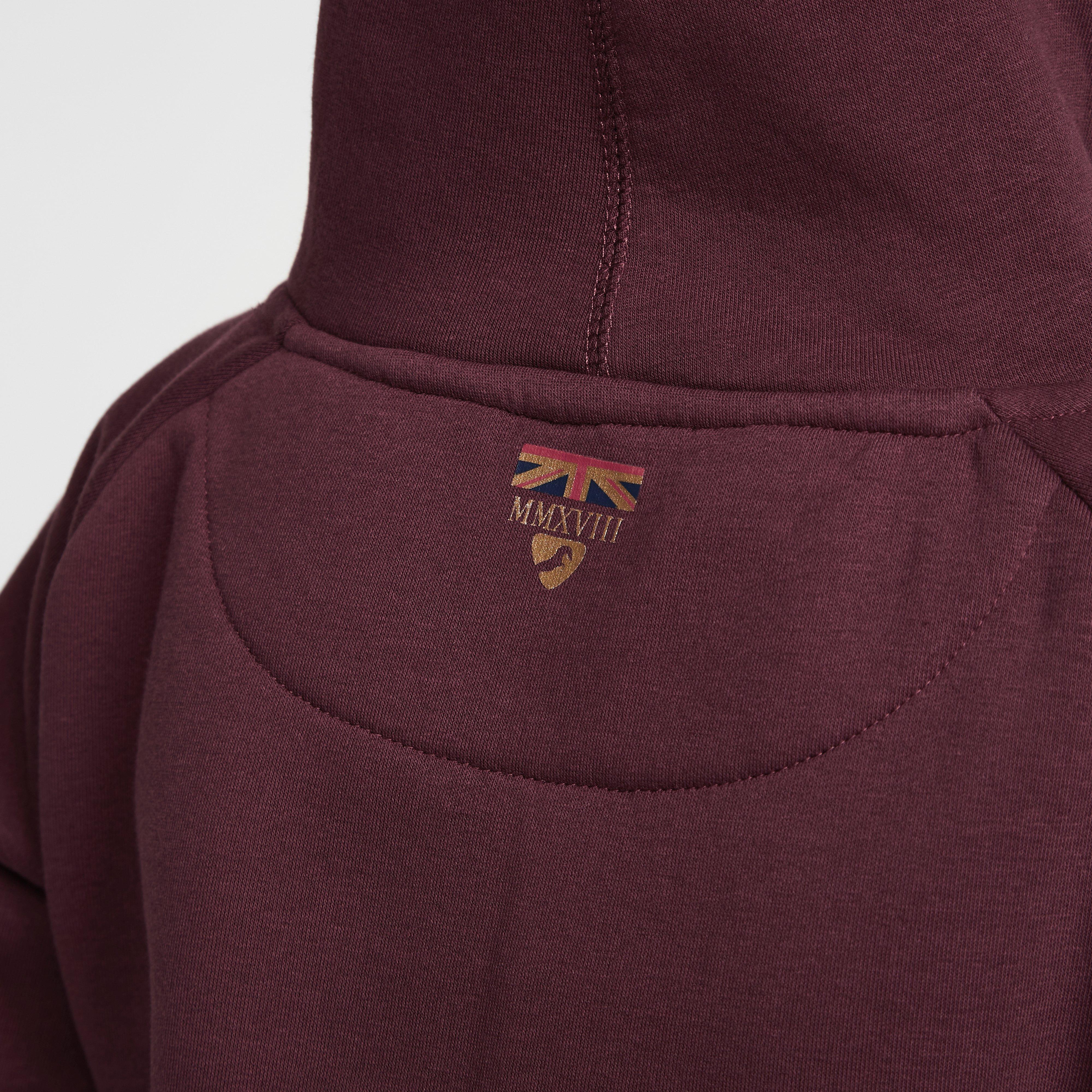 Kids’ Team Hoodie Burgundy