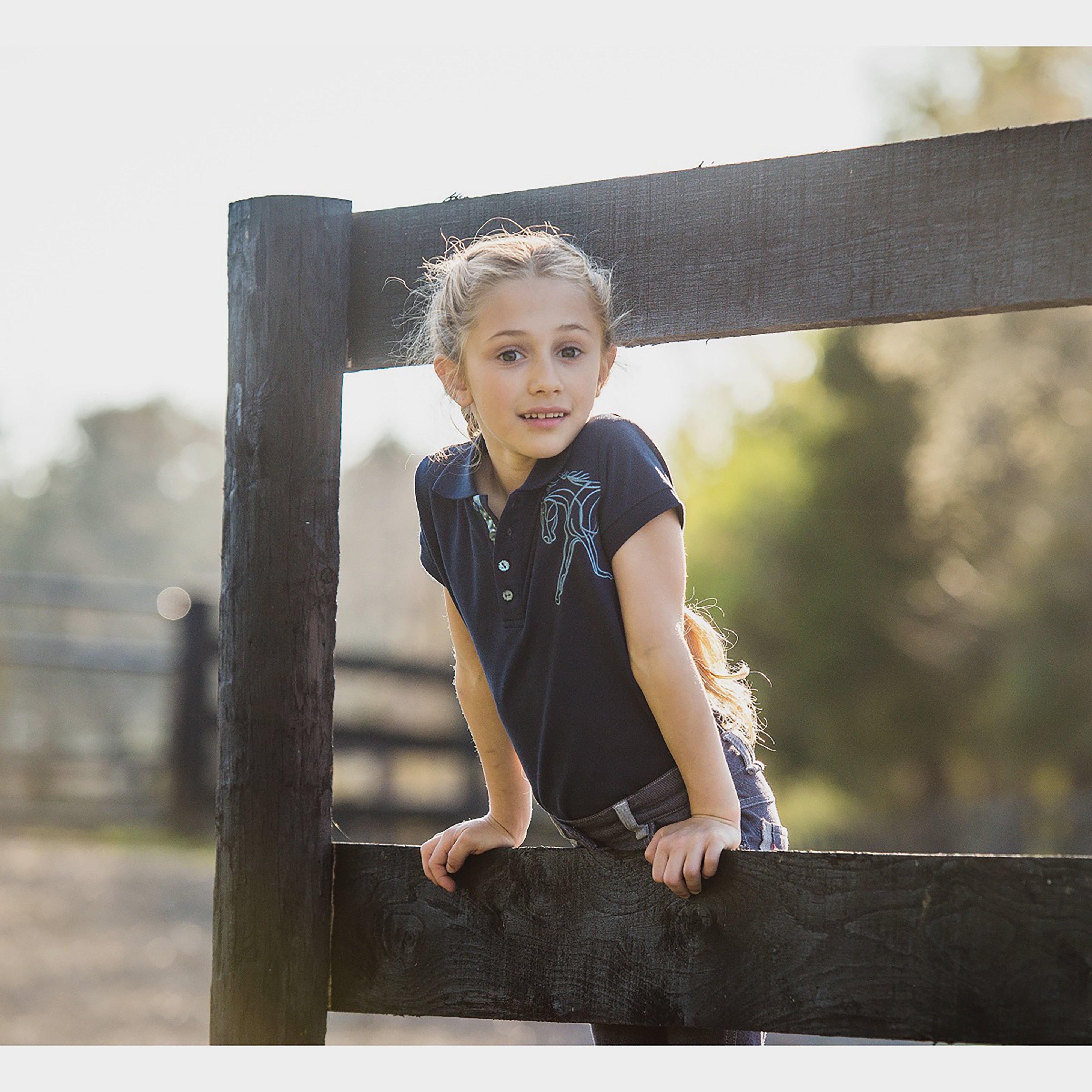 Girls Flamboro Polo Navy