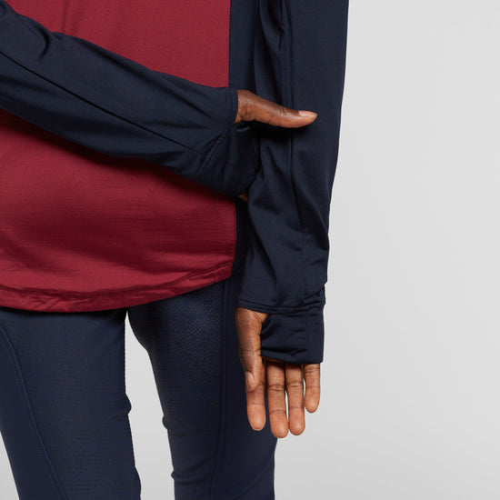 Ladies Thea Tech Quarter Zip Fleece