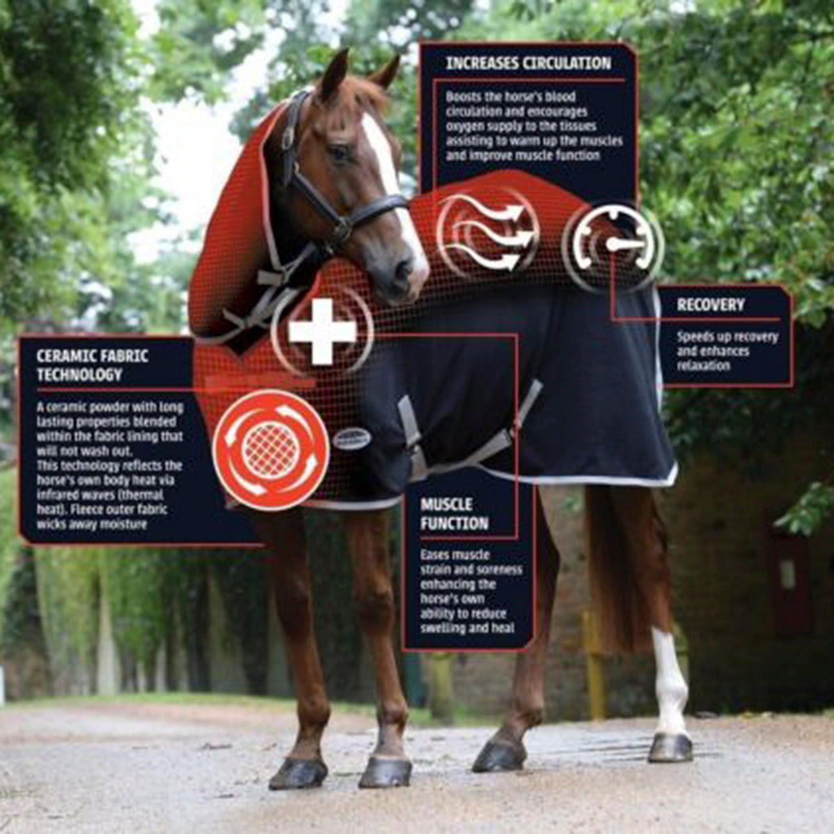 Therapy-Tec Fleece Rug Combo Neck