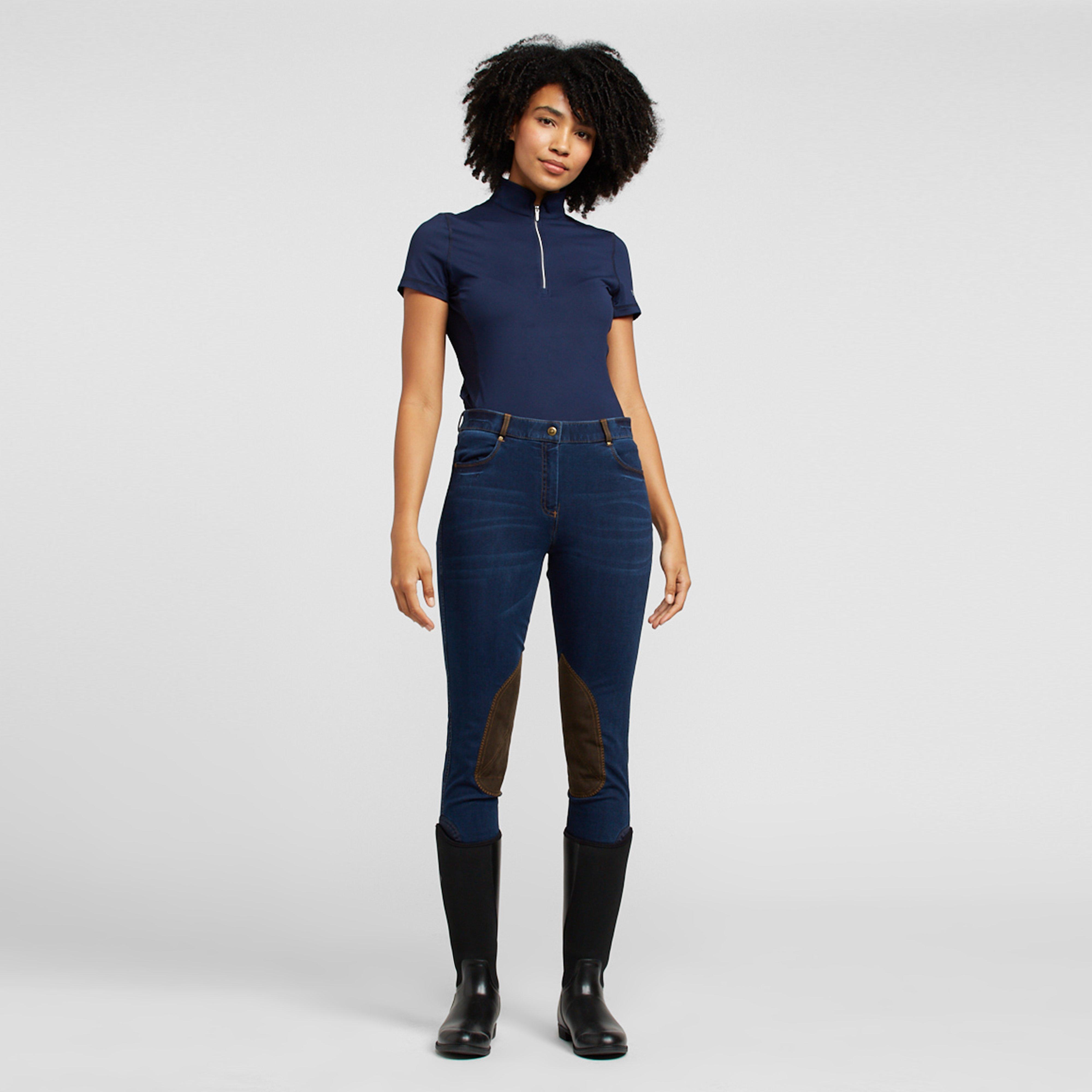 Women’s Shona Knee Patch Denim Breeches