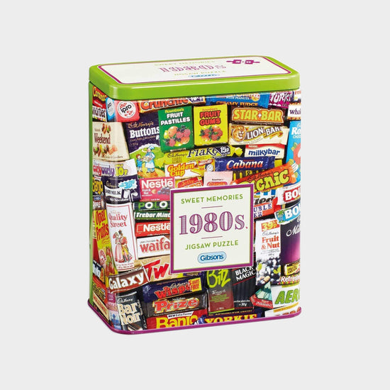 1980S Sweet Memories Gift Tin 500 Piece Jigsaw Puzzle