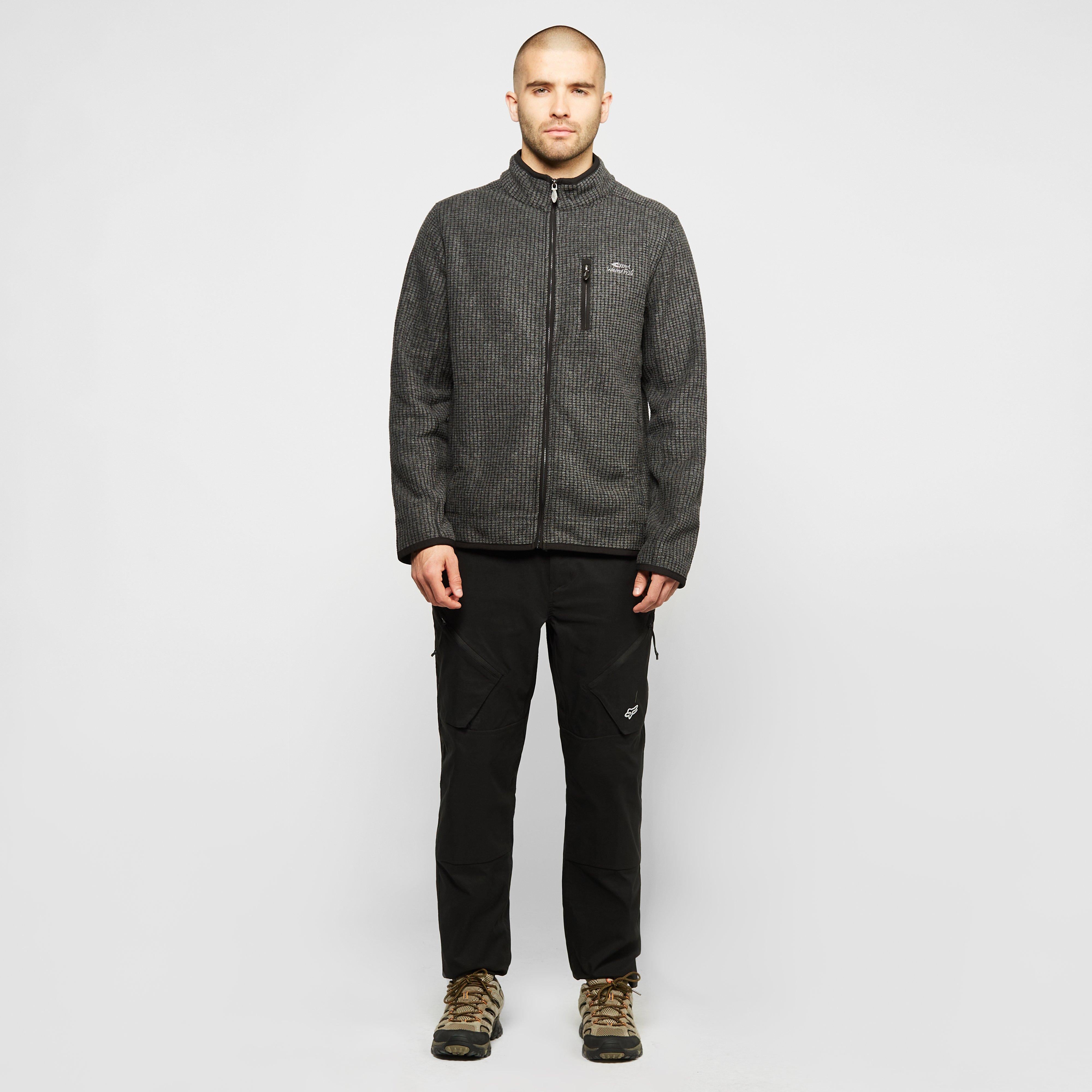 Men’s Rossten Recycled Full Zip Grid Fleece