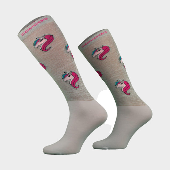 Platinum Adults Microfibre Socks Unicorn