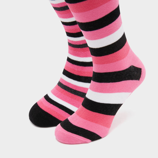 Women's Equestrian Stripe Socks 2 Pack