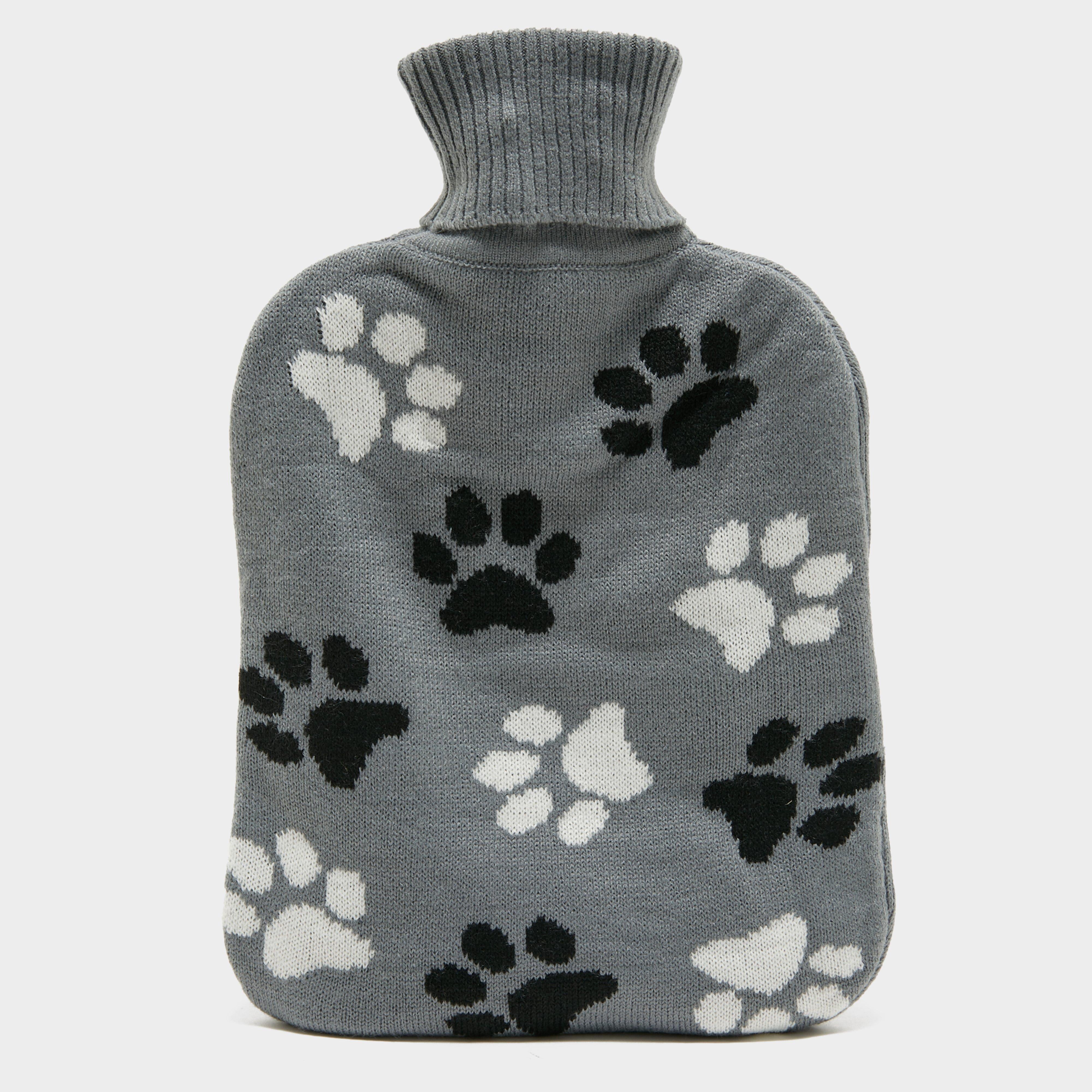 Knitted Hot Water Bottle Paws