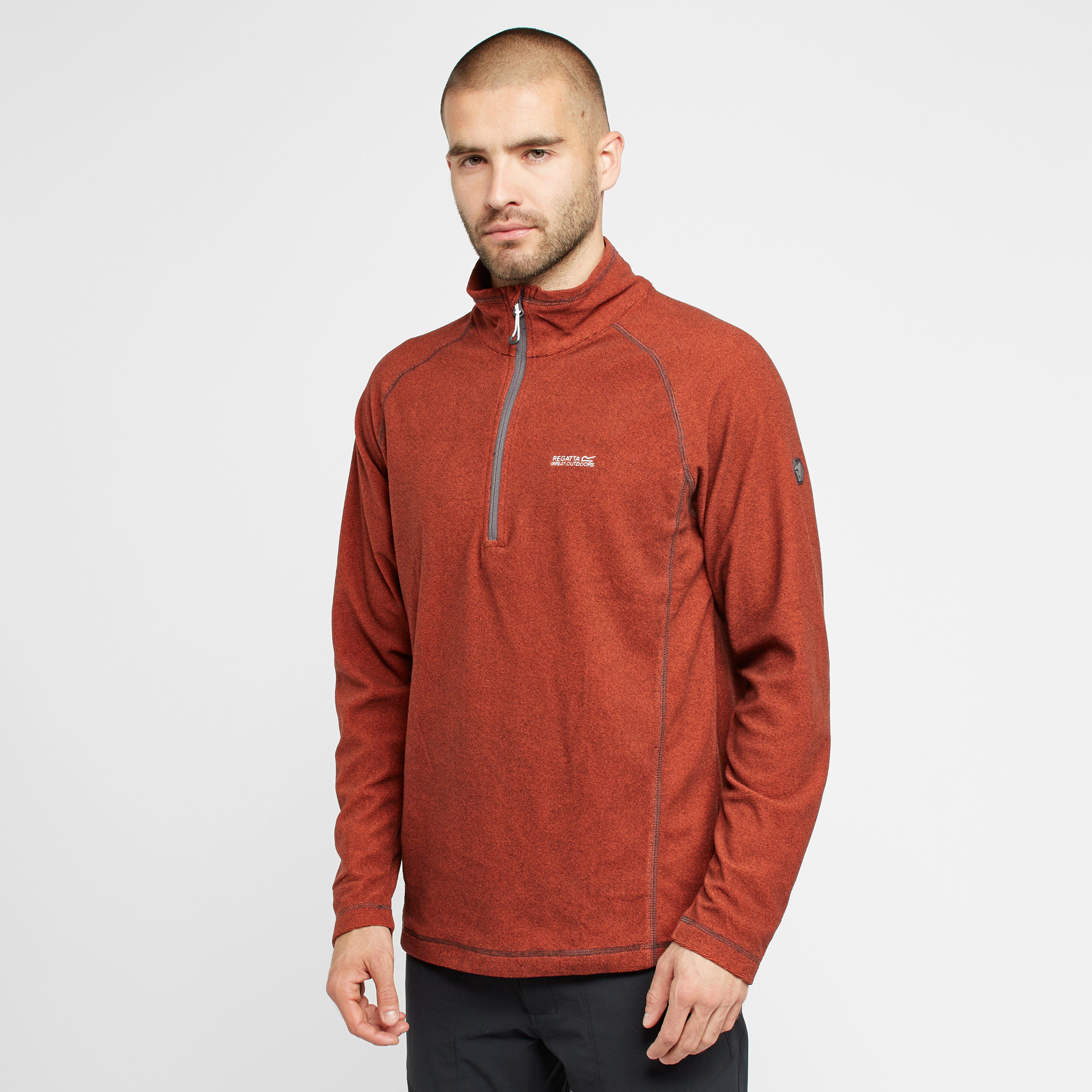 Mens Montes Zip Velour Fleece