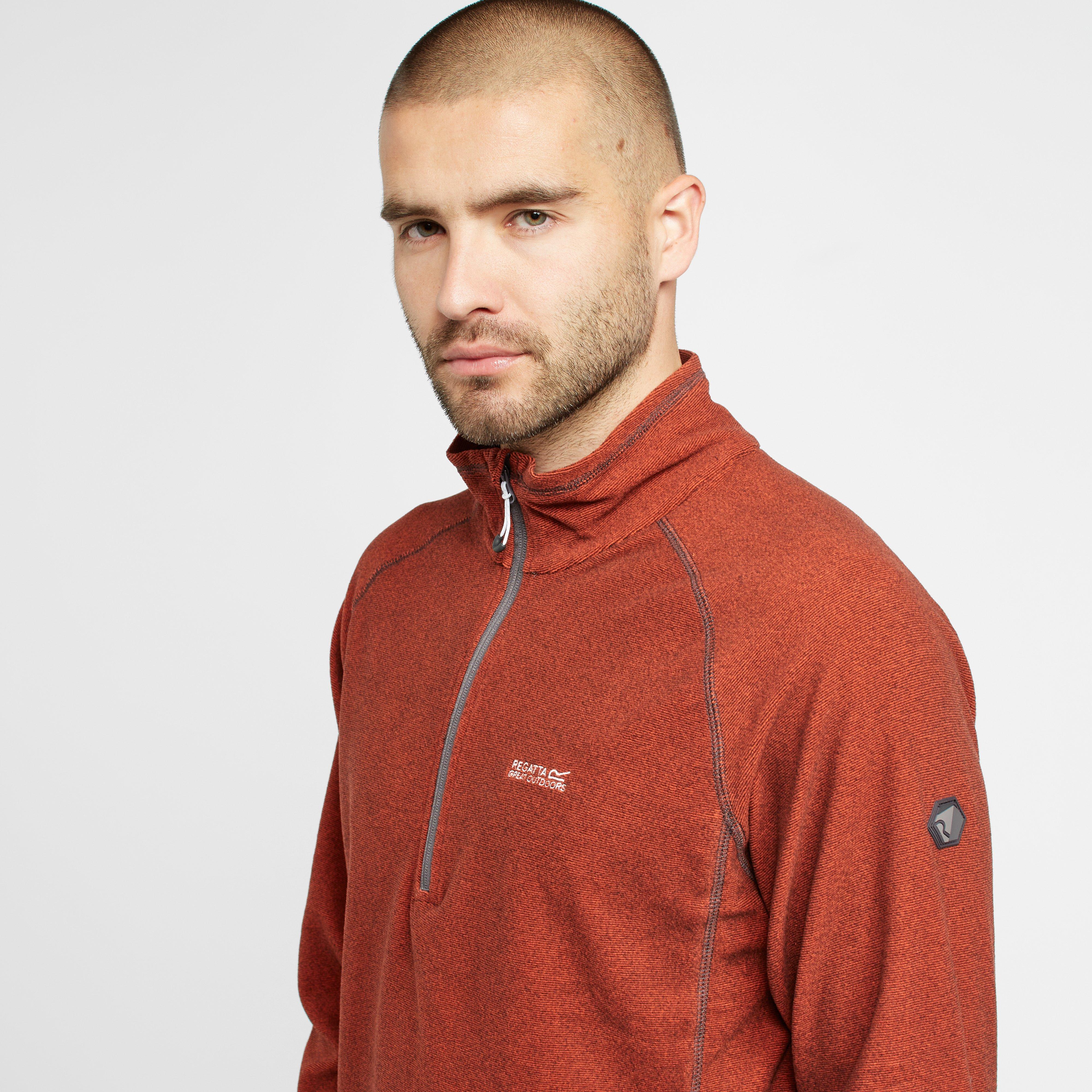Mens Montes Zip Velour Fleece