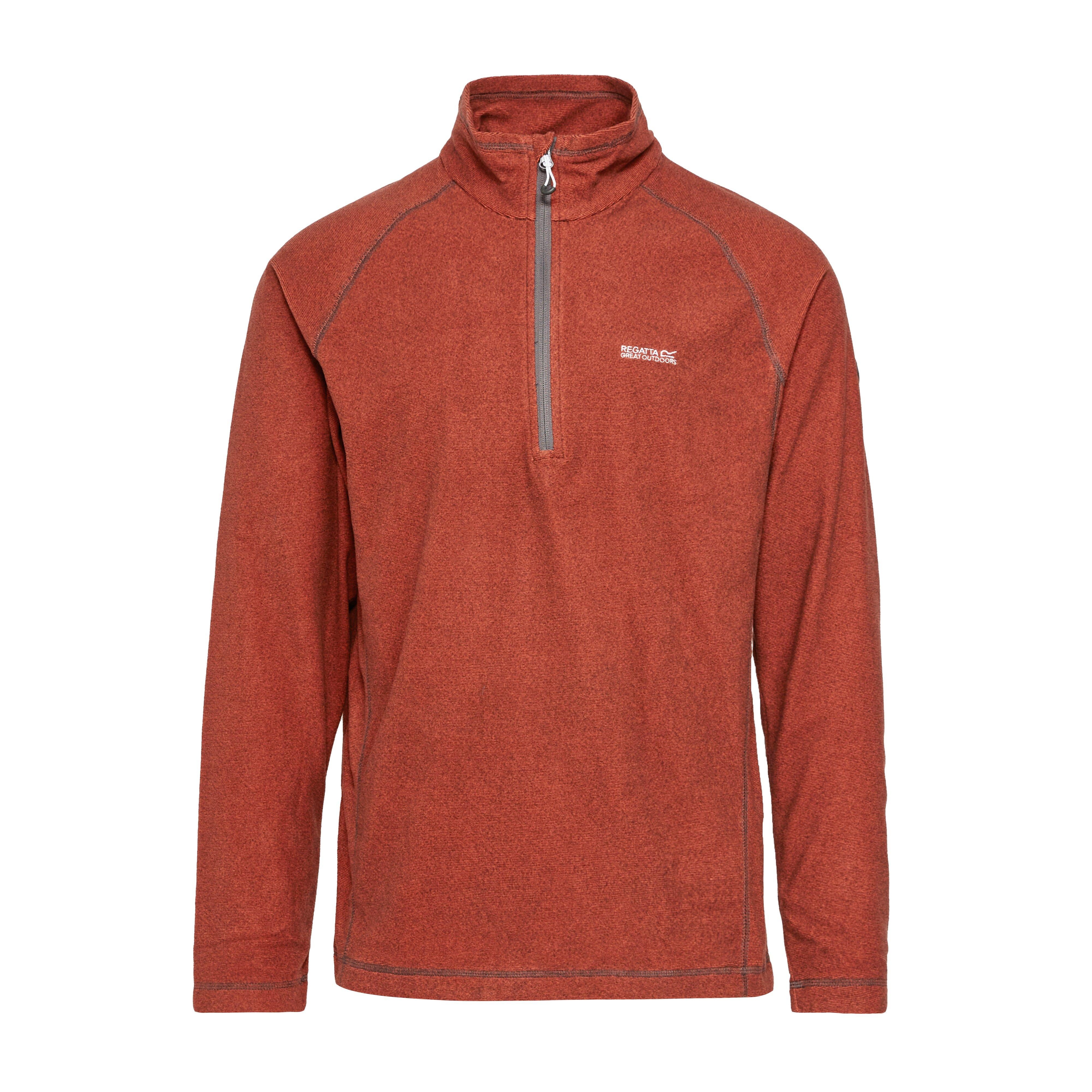 Mens Montes Zip Velour Fleece