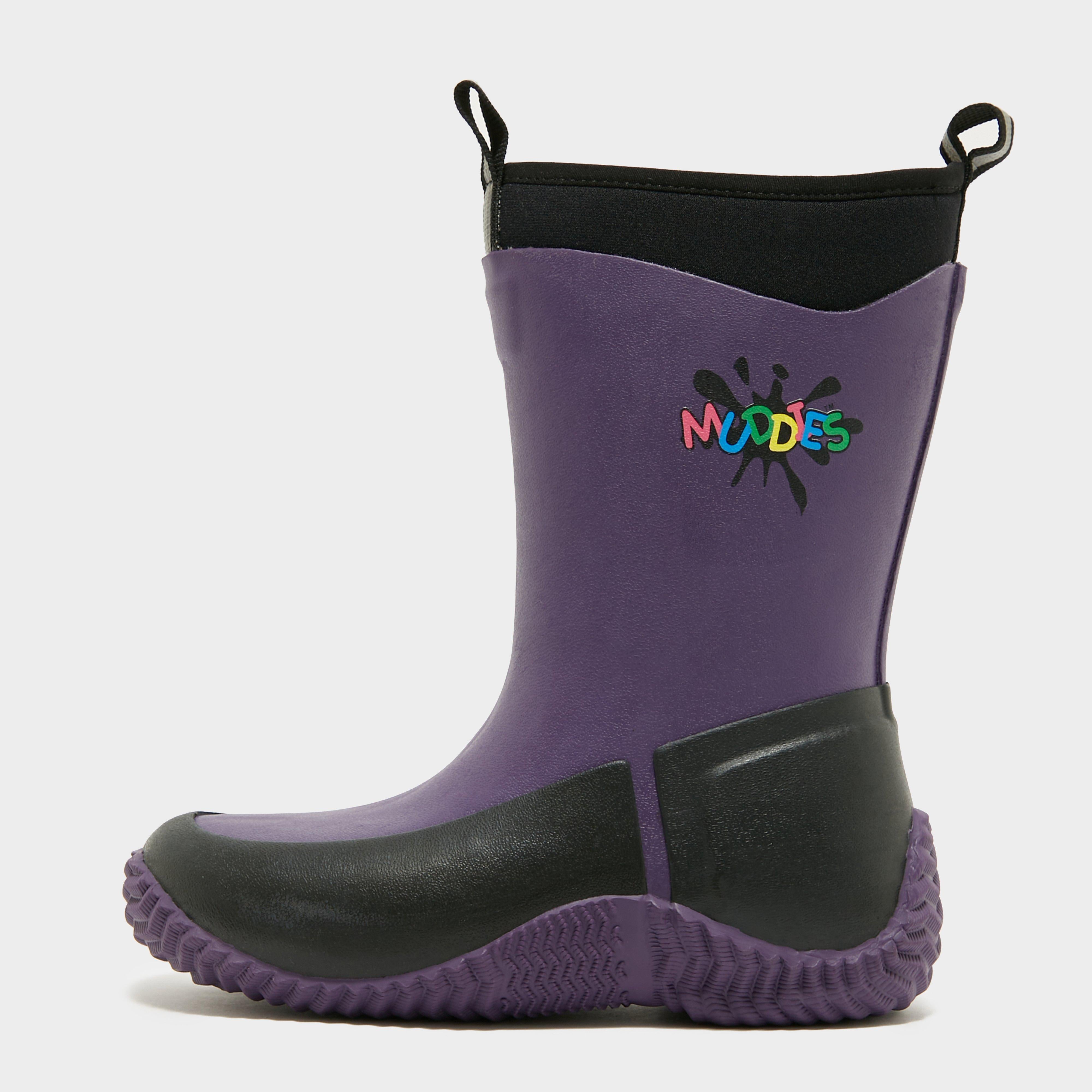 Kids Muddies Icicle 5.0 Wellingtons Violet