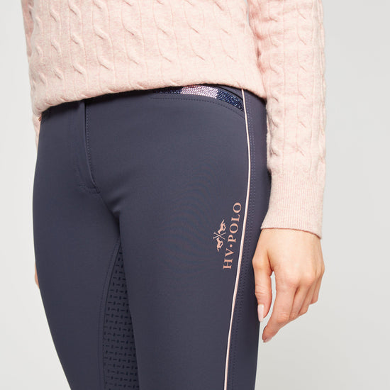 Ladies Cecile Breeches Navy