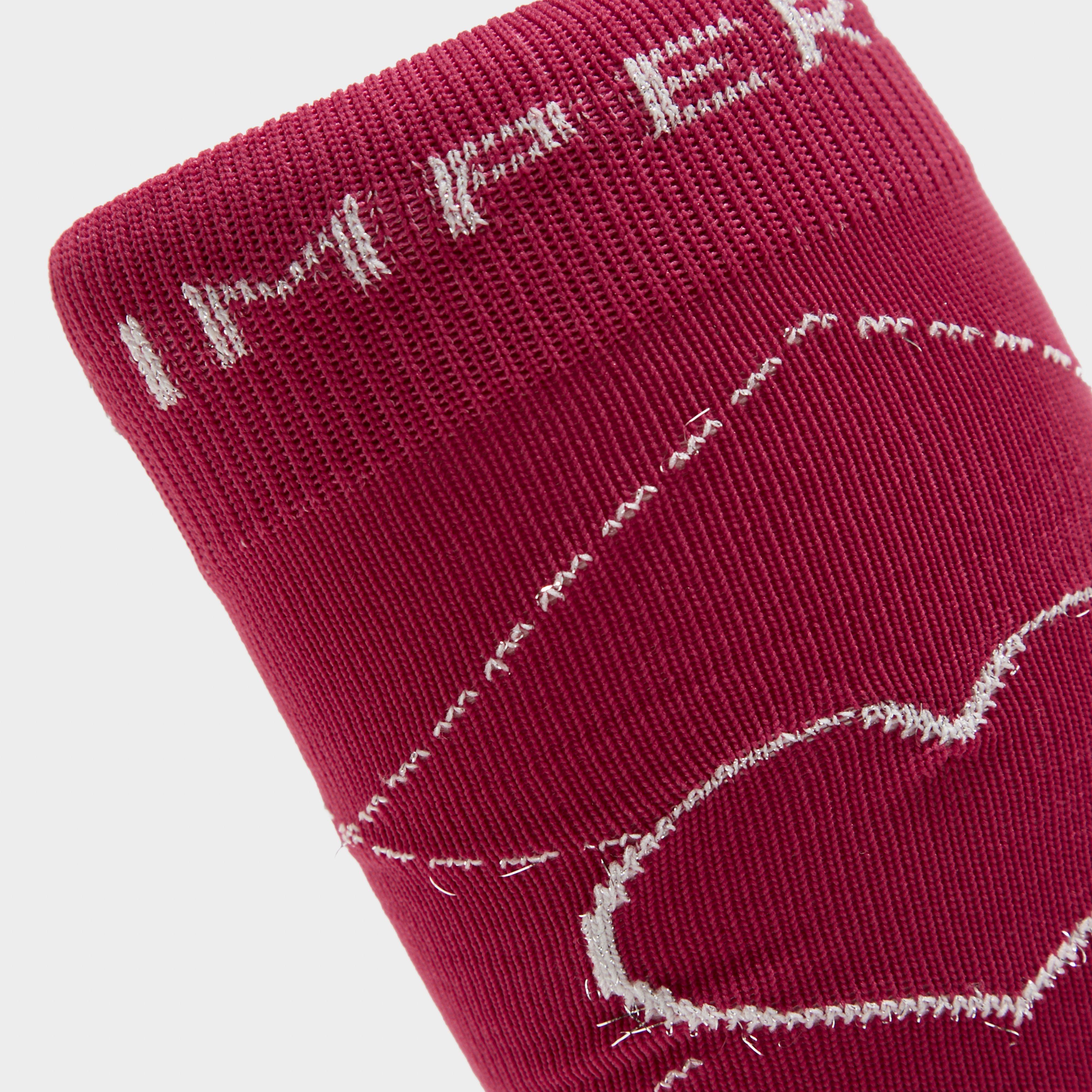 Ladies Heart Long Socks