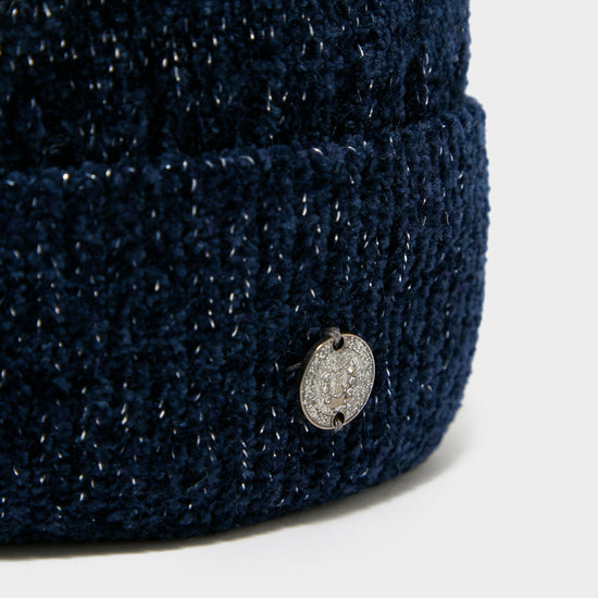 Dusty Star Velvet Beanie