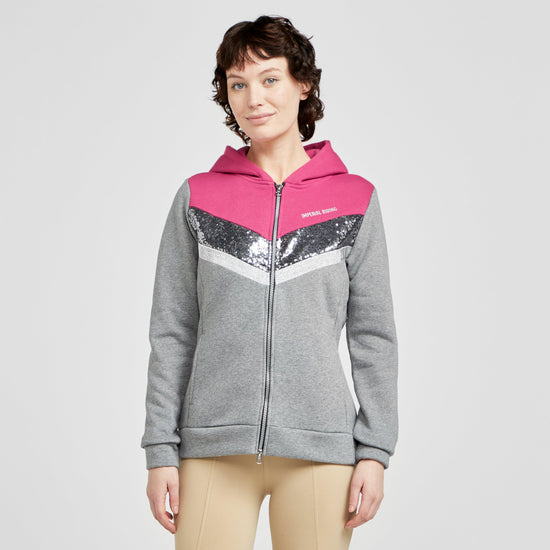Women’s Diamond Sweat Zip Hoodie