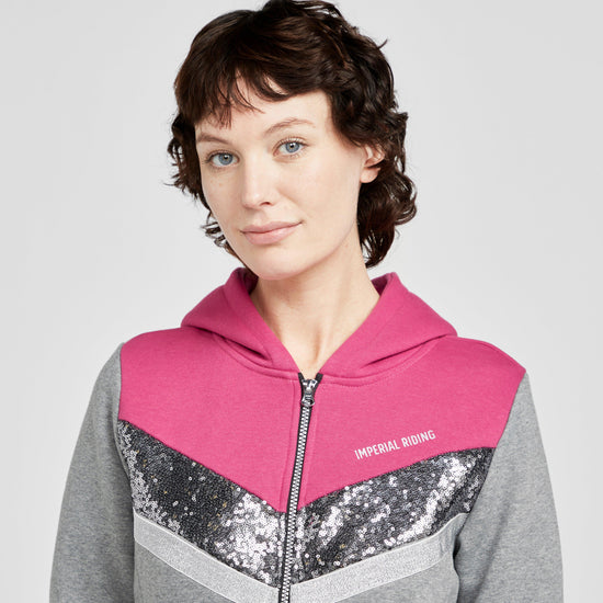 Women’s Diamond Sweat Zip Hoodie