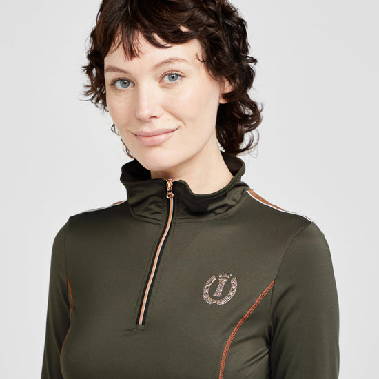 Women’s Sporty Star 1/2 Zip Tech Top