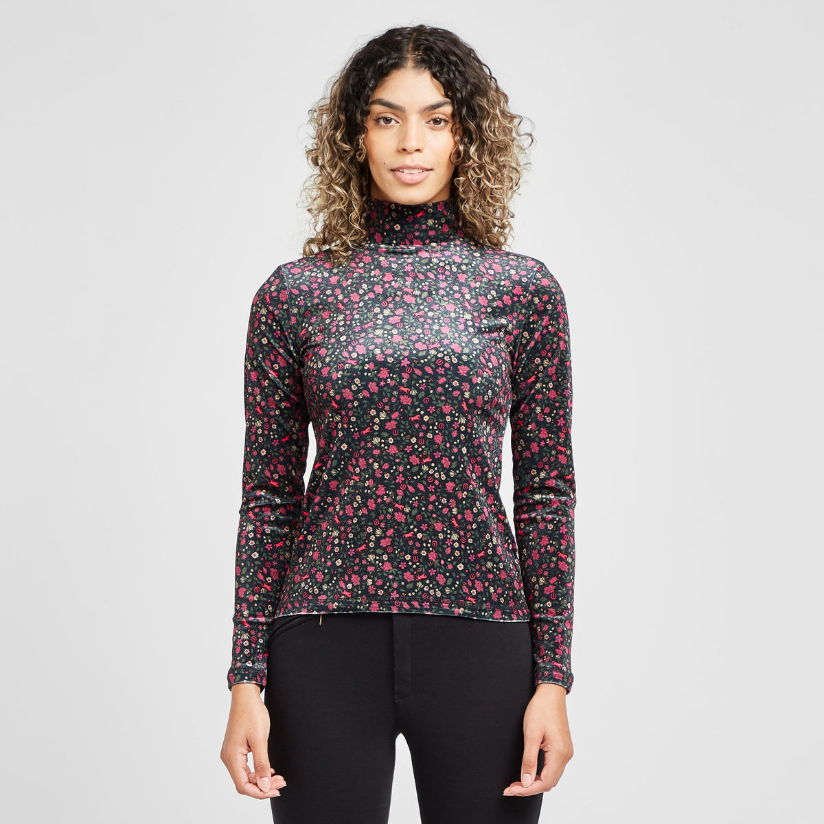 Women’s Flower Bomb Turtleneck