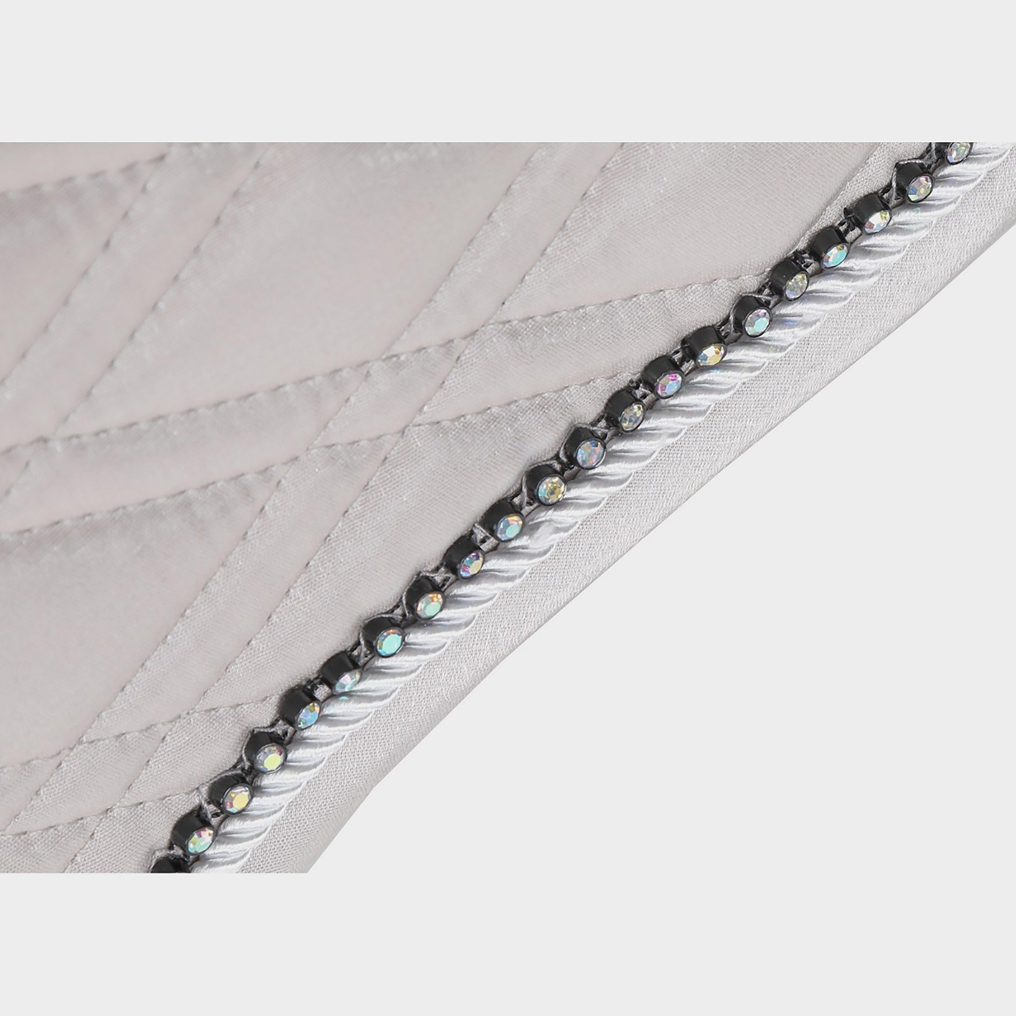 Performance Euro Cut Luxe Saddle Pad Silver