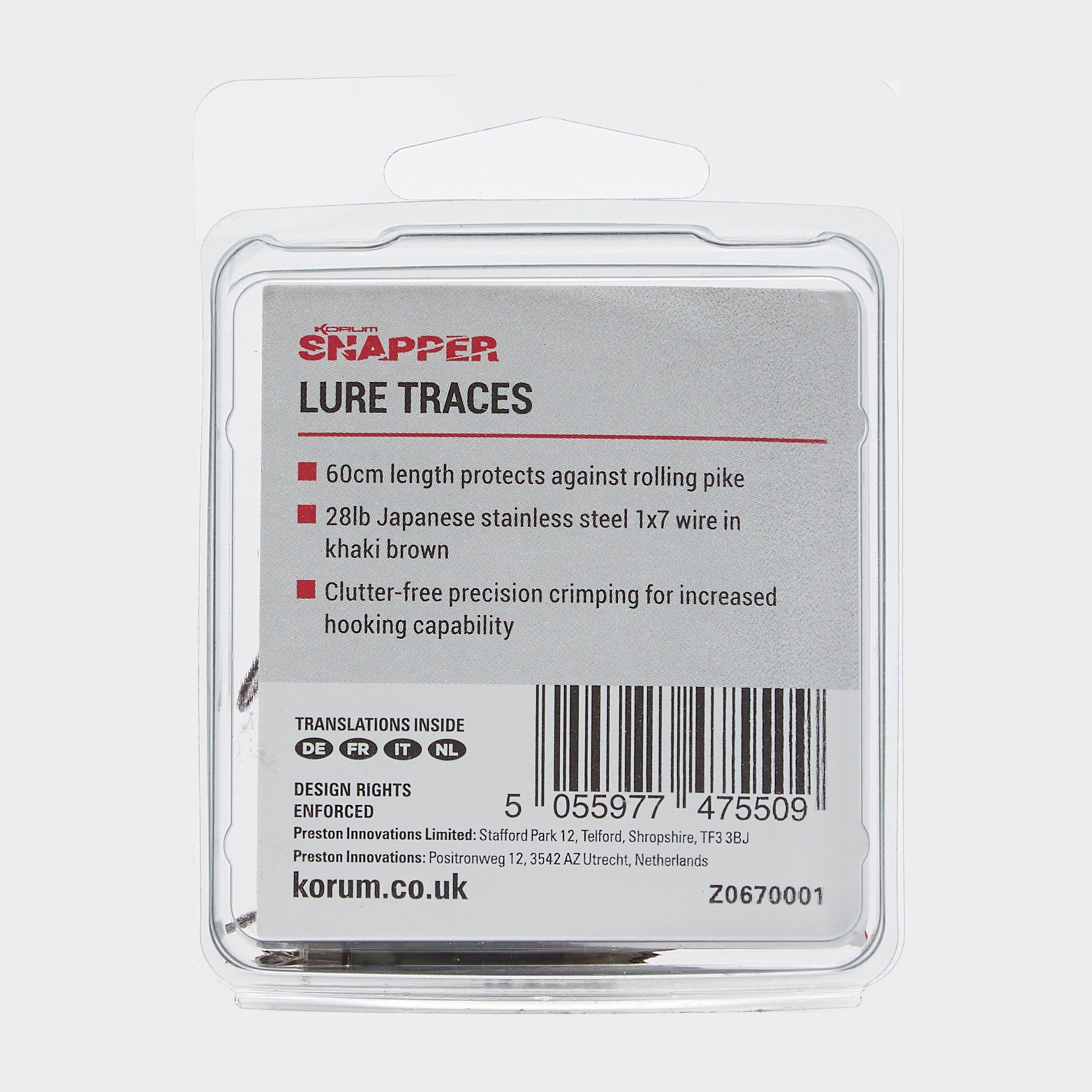 Snapper Spin Traces