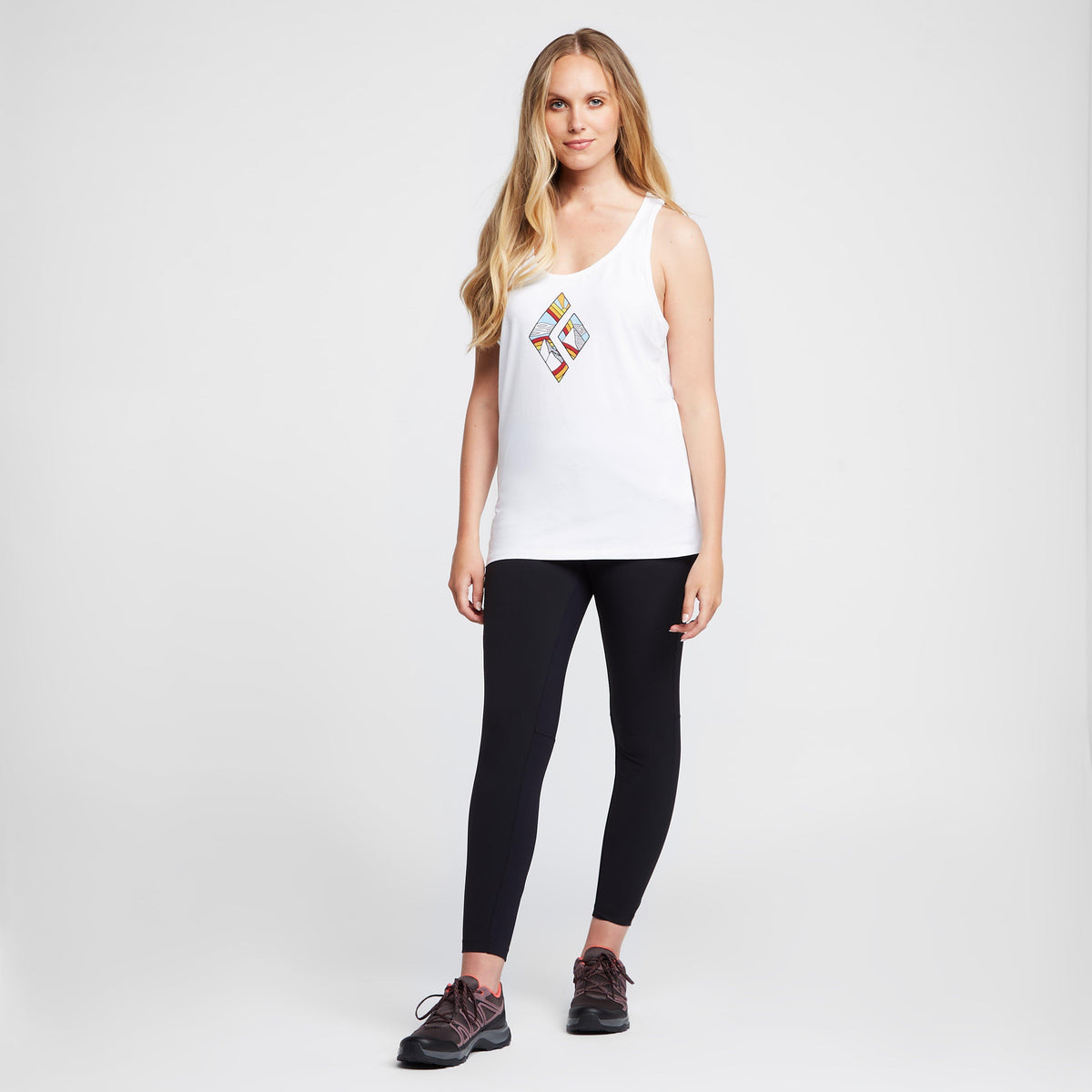 Women’s Rainbow Diamond Tank Top