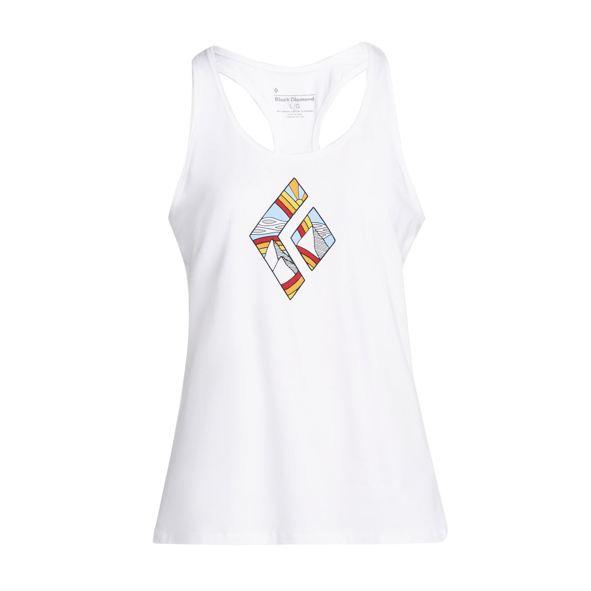 Women’s Rainbow Diamond Tank Top