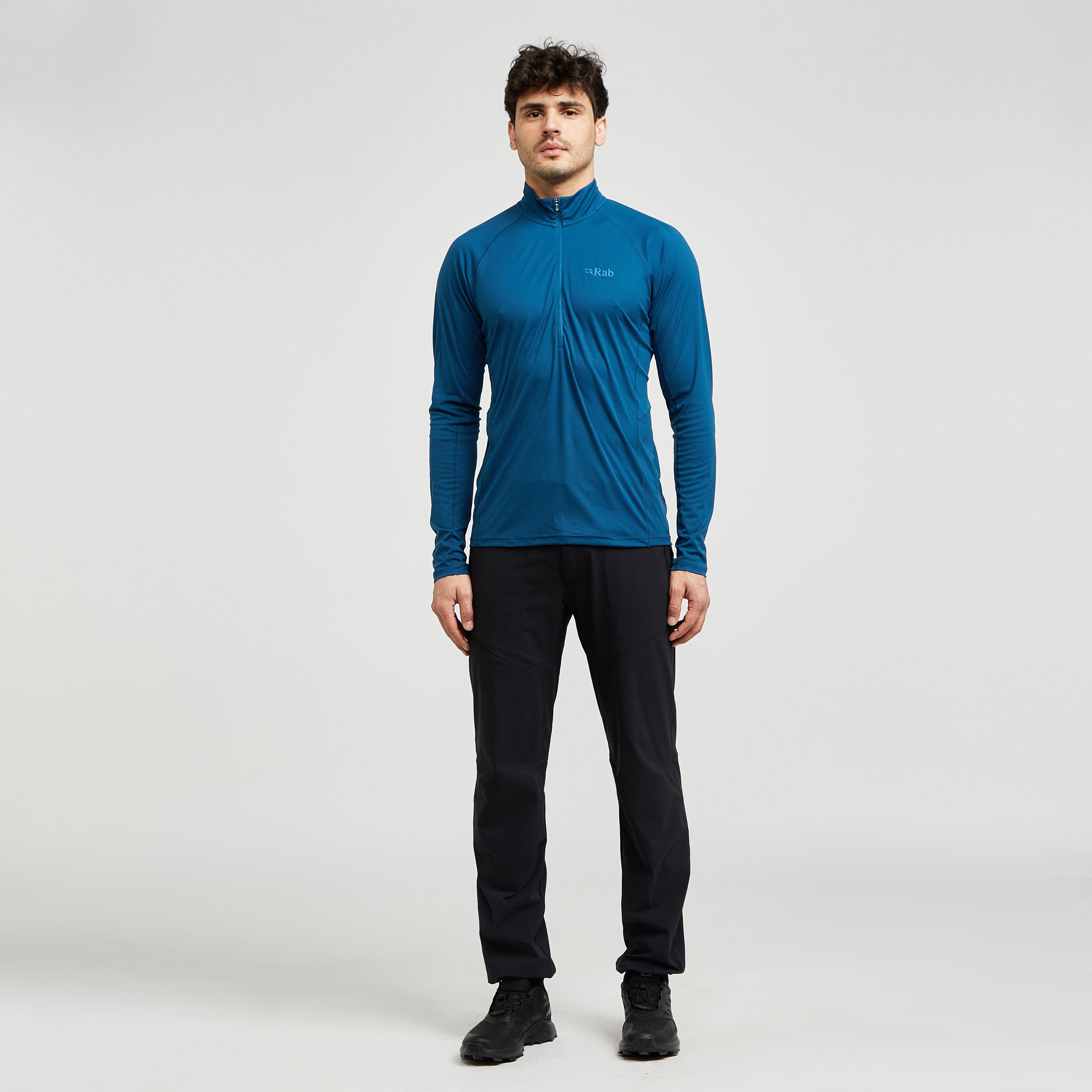 Men's Pulse Long Sleeve Zip Baselayer Top