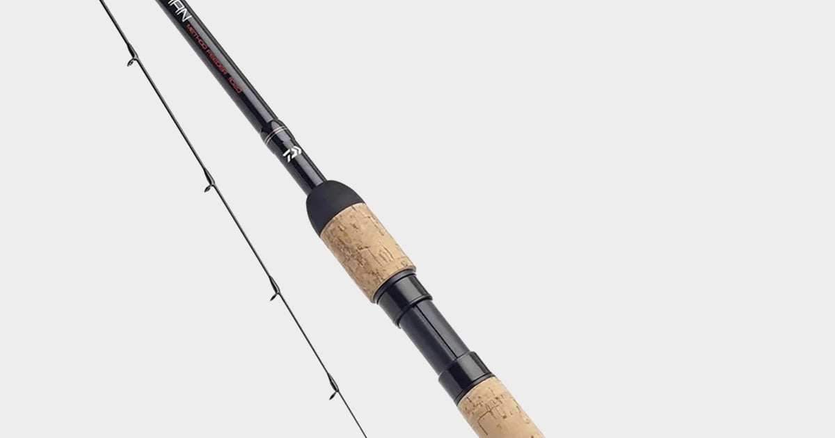 daiwa d fish feeder quiver carp rod 11ft Black Daiwa Matchman Feeder Rod 11ft – GO Outdoors