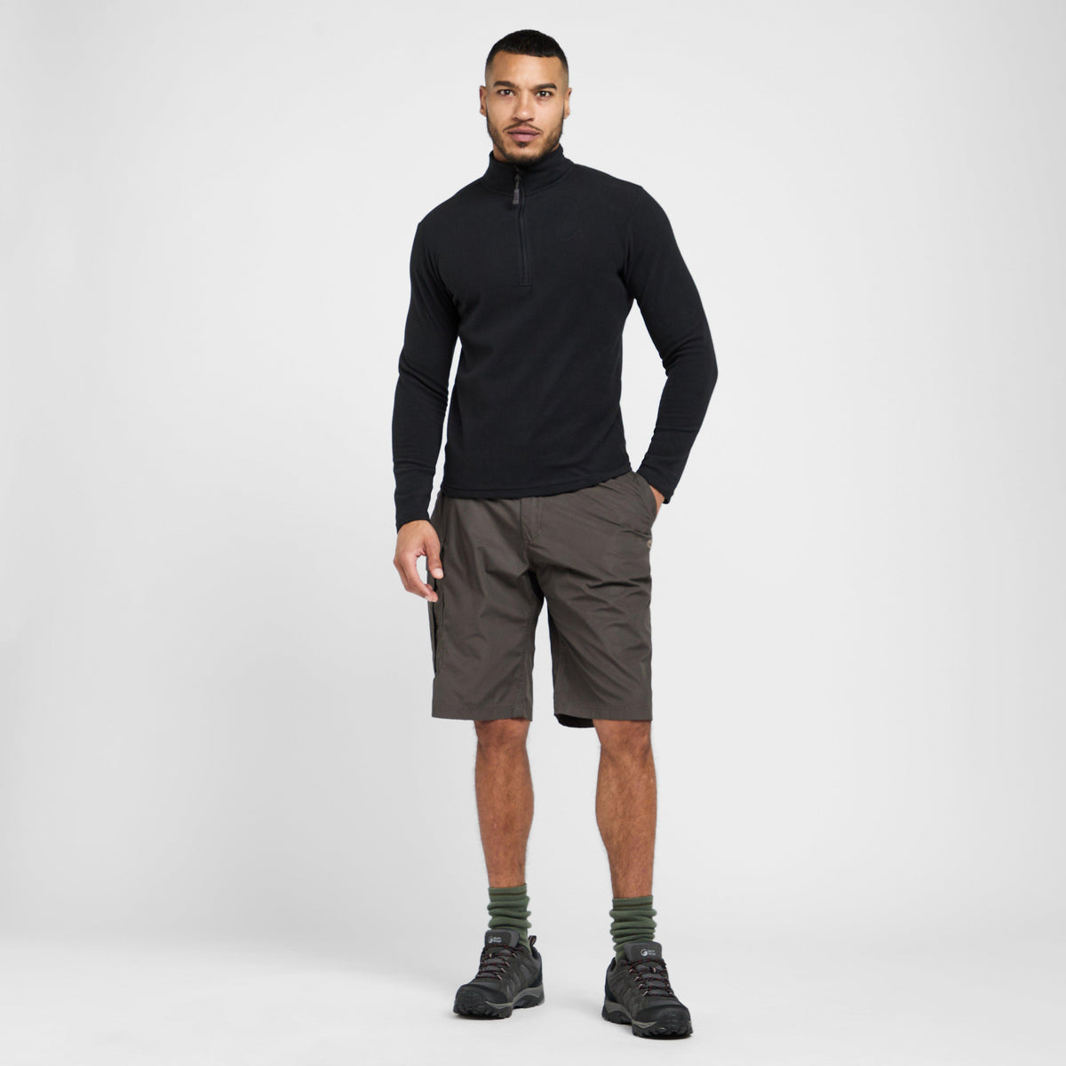 Men’s Half Zip Fleece Top
