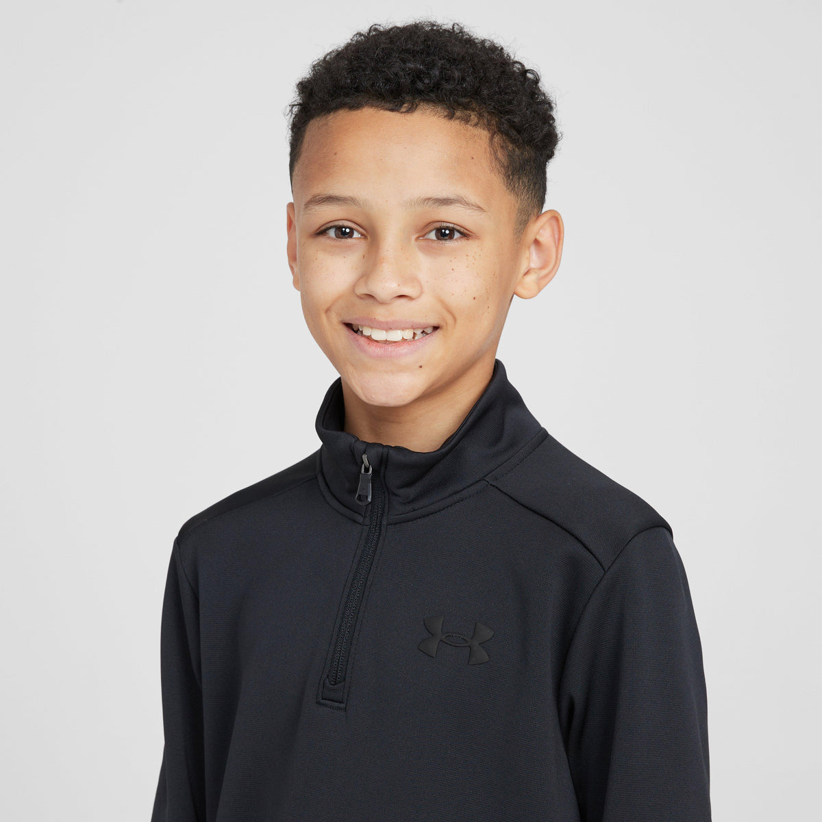 Kids’ UA Armour Fleece® 1/4 Zip Track Top