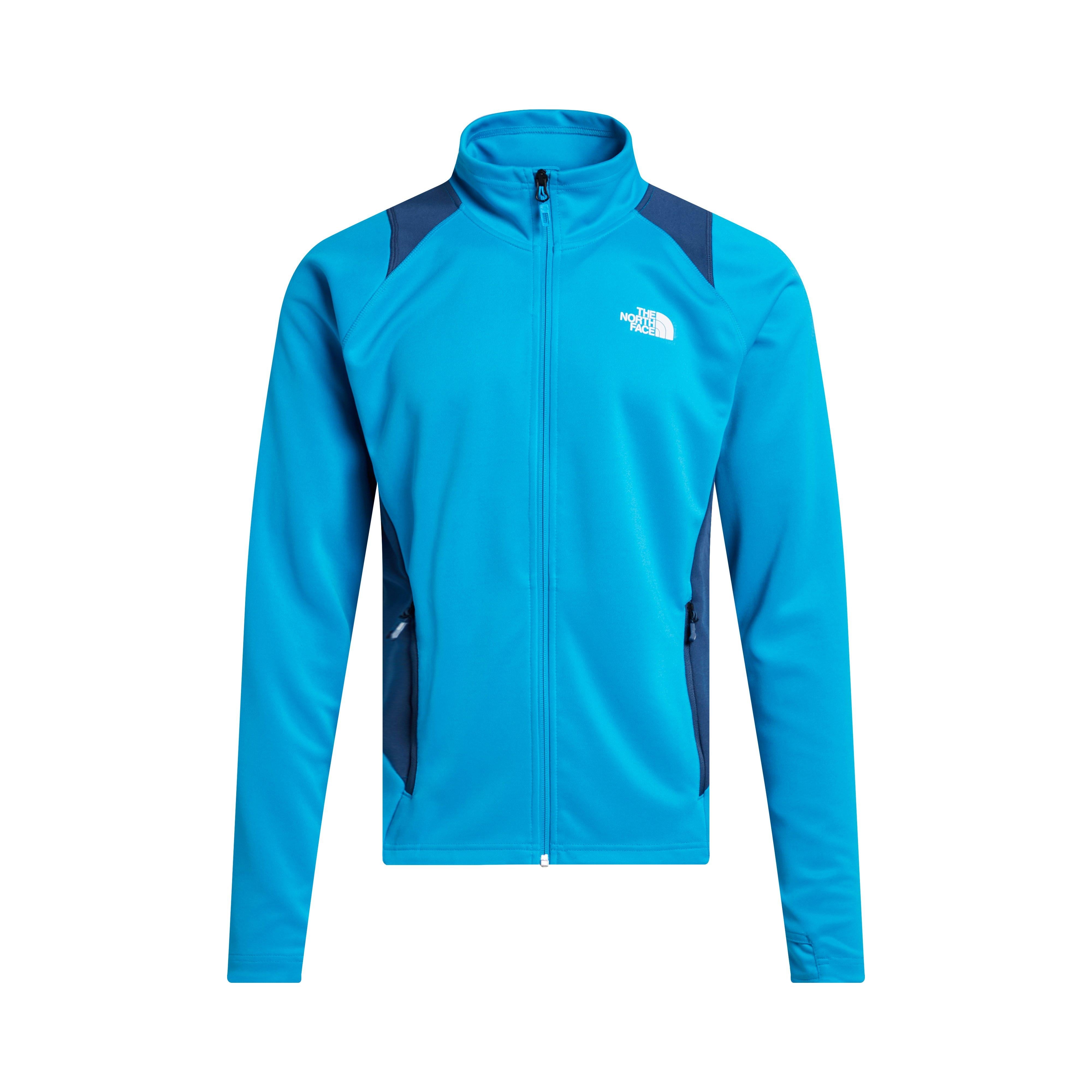 Men's Athletic Outdoor Full-Zip Midlayer Jacket