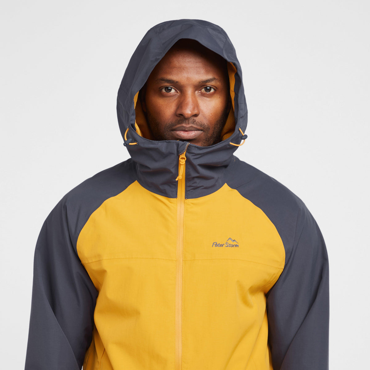 Men's Colour Block Waterproof Jacket