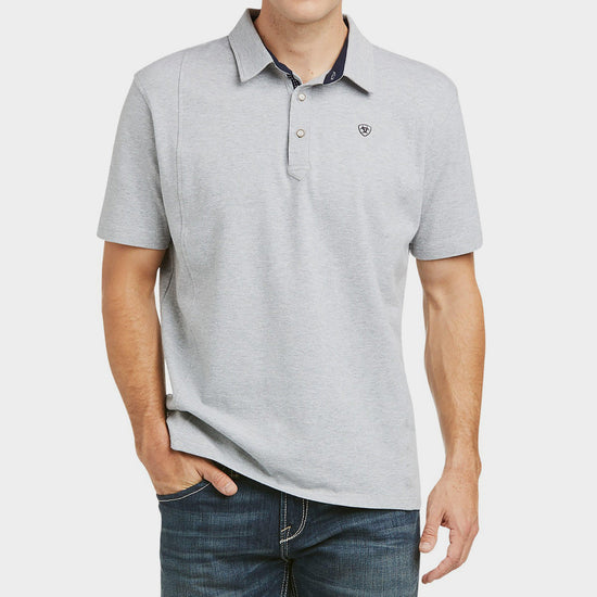 Mens Medal Short Sleeved Polo