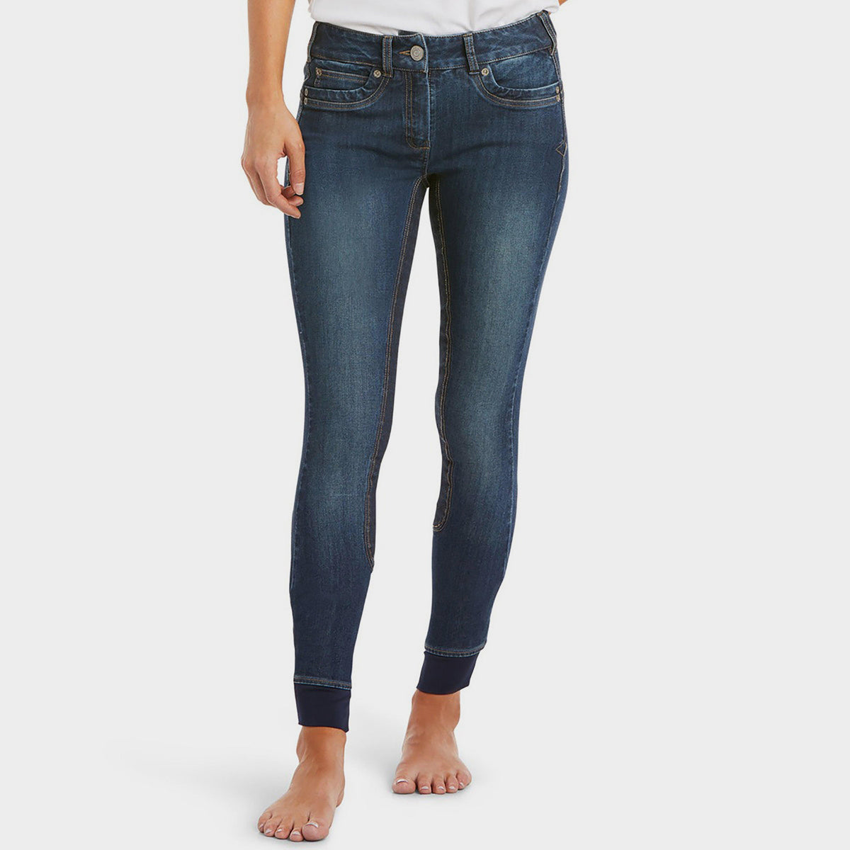 Womens Halo Denim Full Seat Breeches