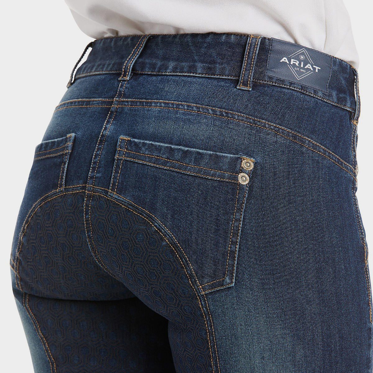 Womens Halo Denim Full Seat Breeches