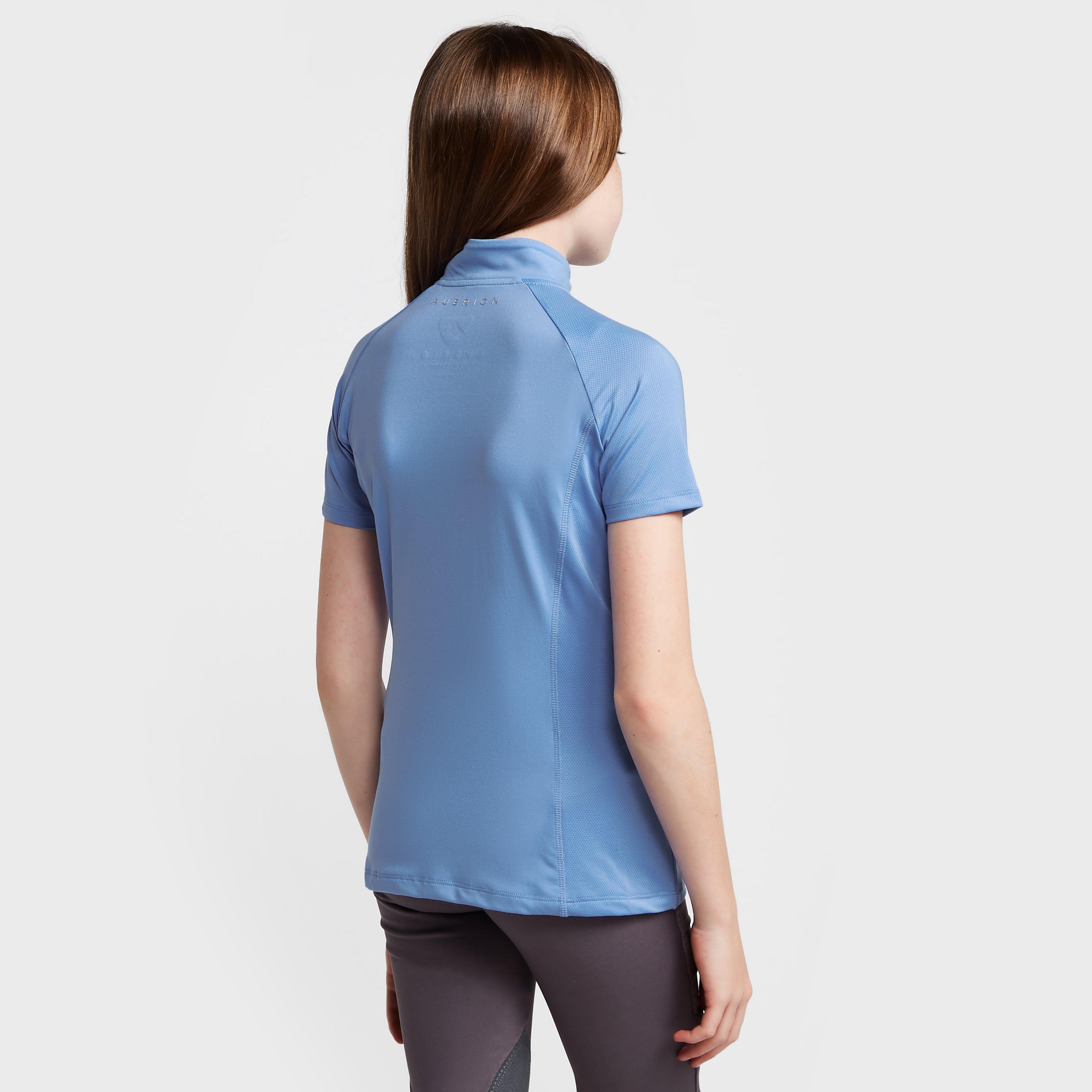 Childs Highgate Short Sleeve Base Layer Sky Blue