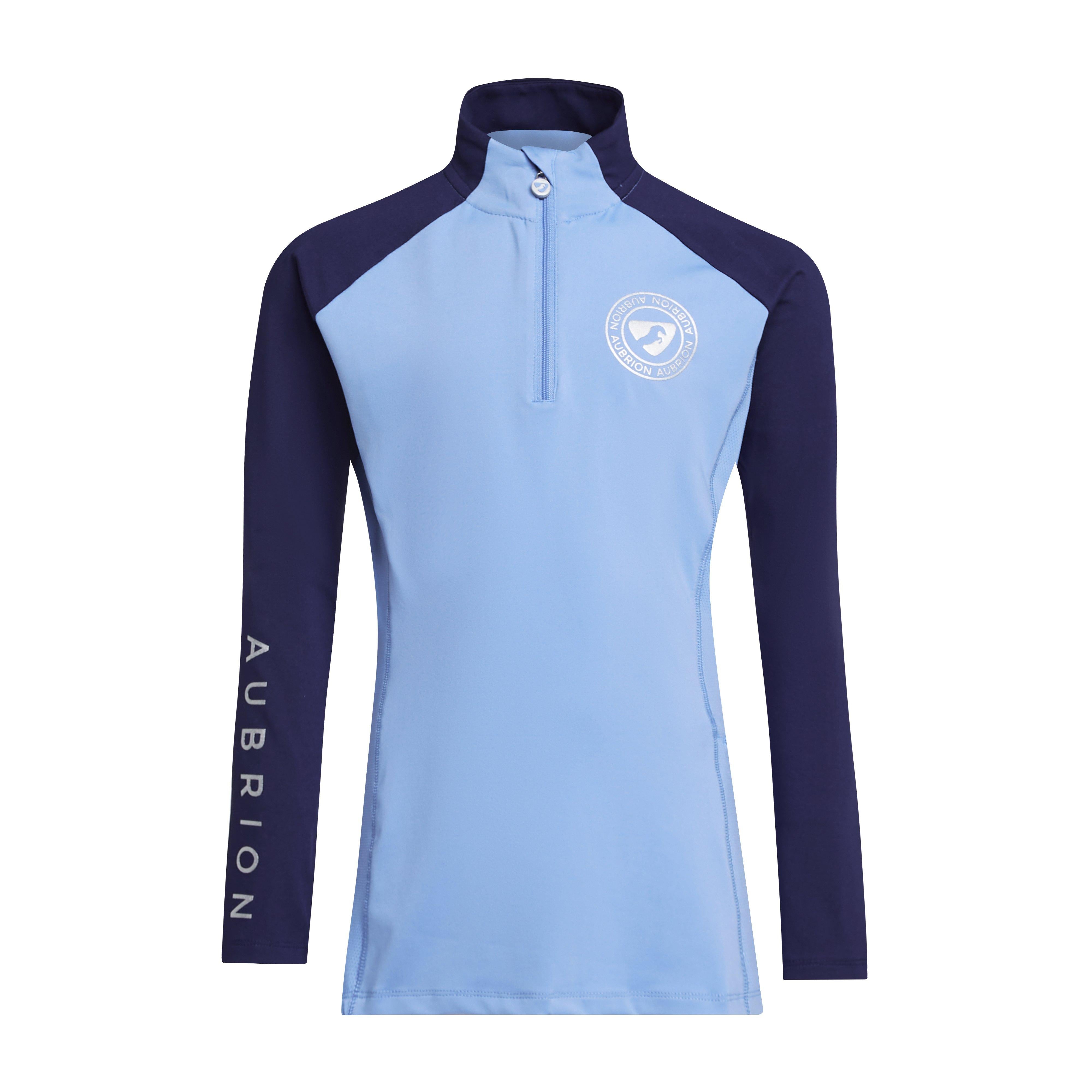 Kids’ Newbury Long Sleeve Baselayer Sky Blue