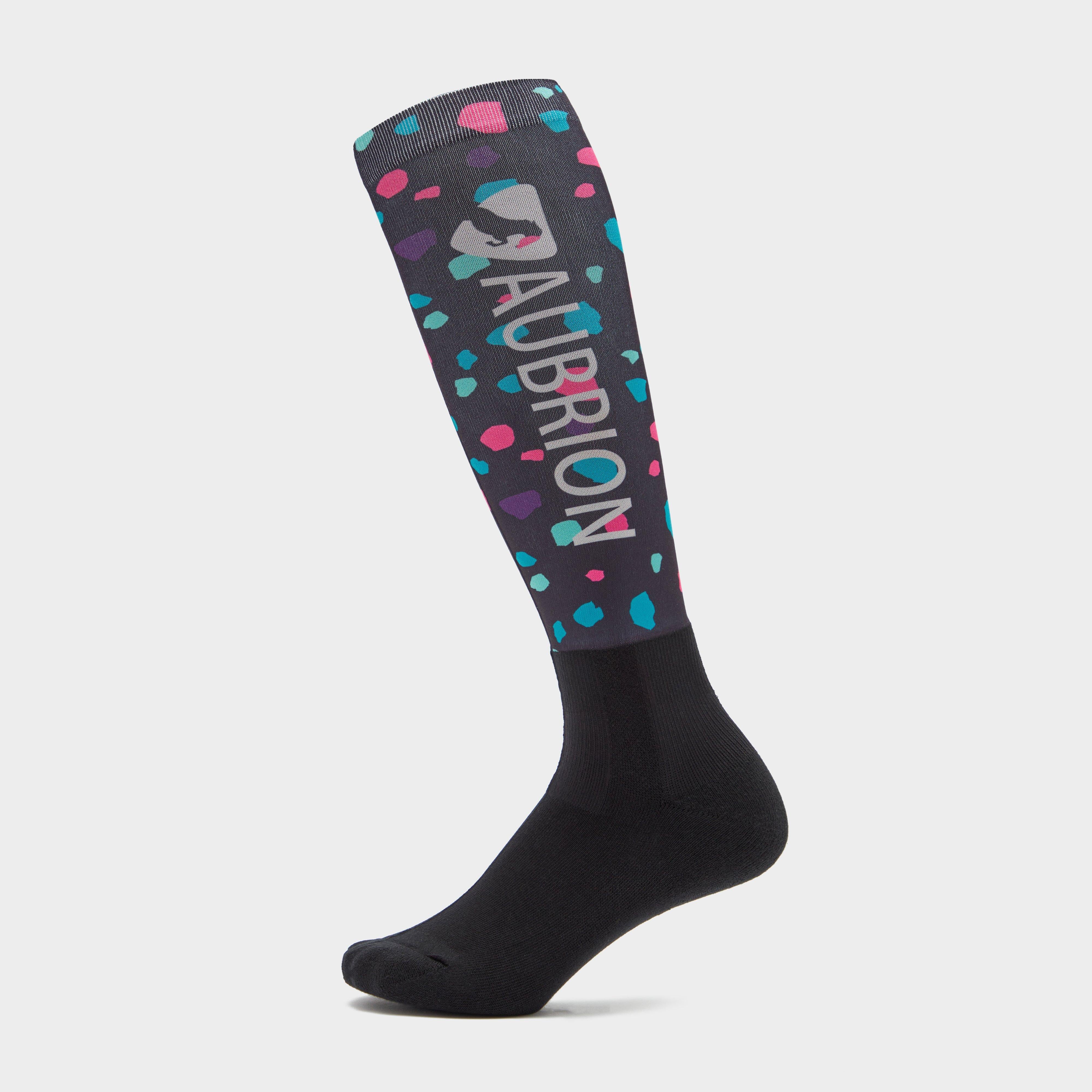 Childs Hyde Park Socks Pink Spot