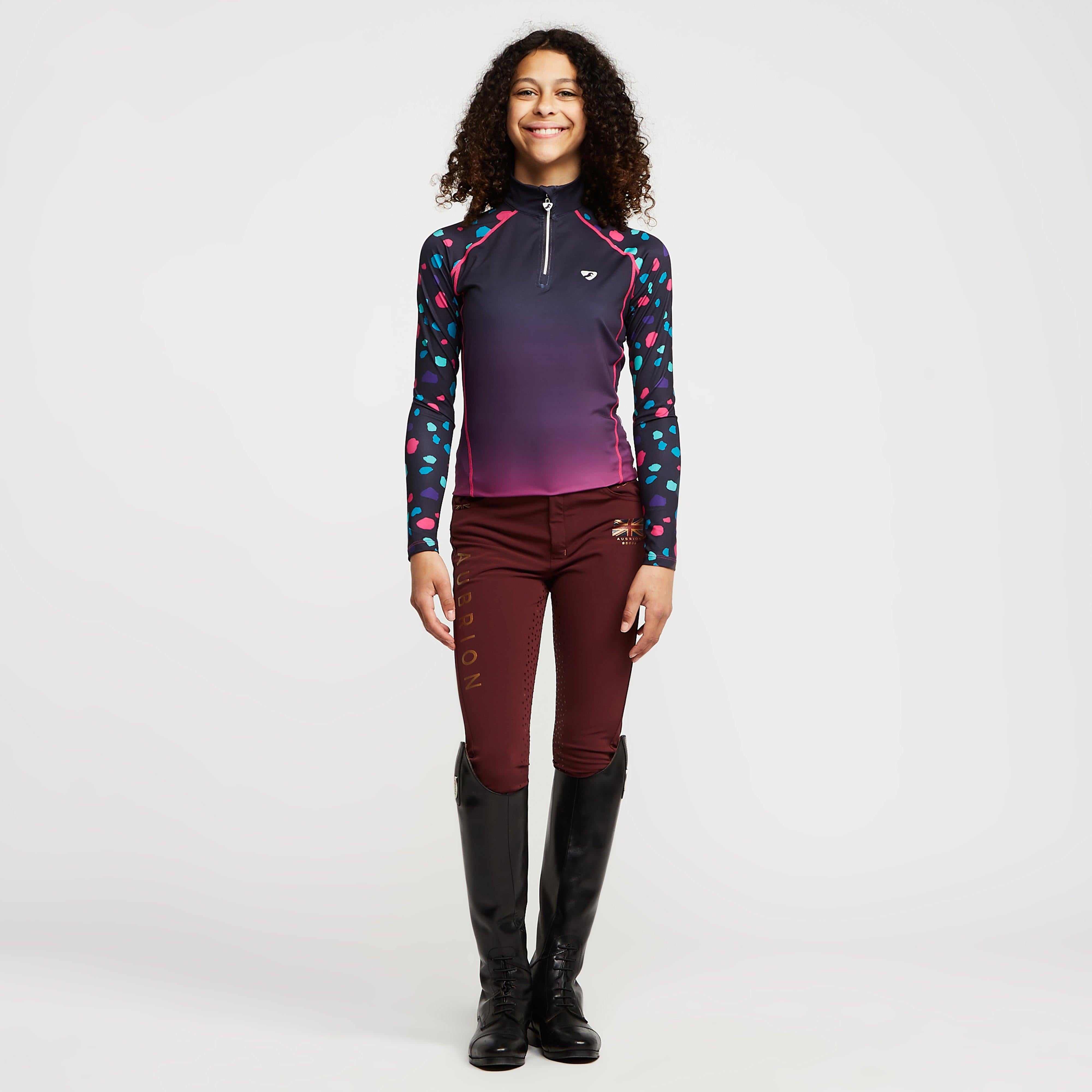 Childs Team Breeches Burgundy