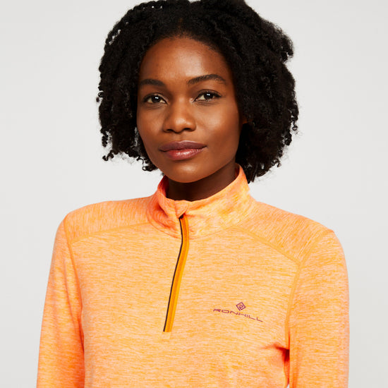 Women's Life Practice Half Zip Long Sleeve Tee