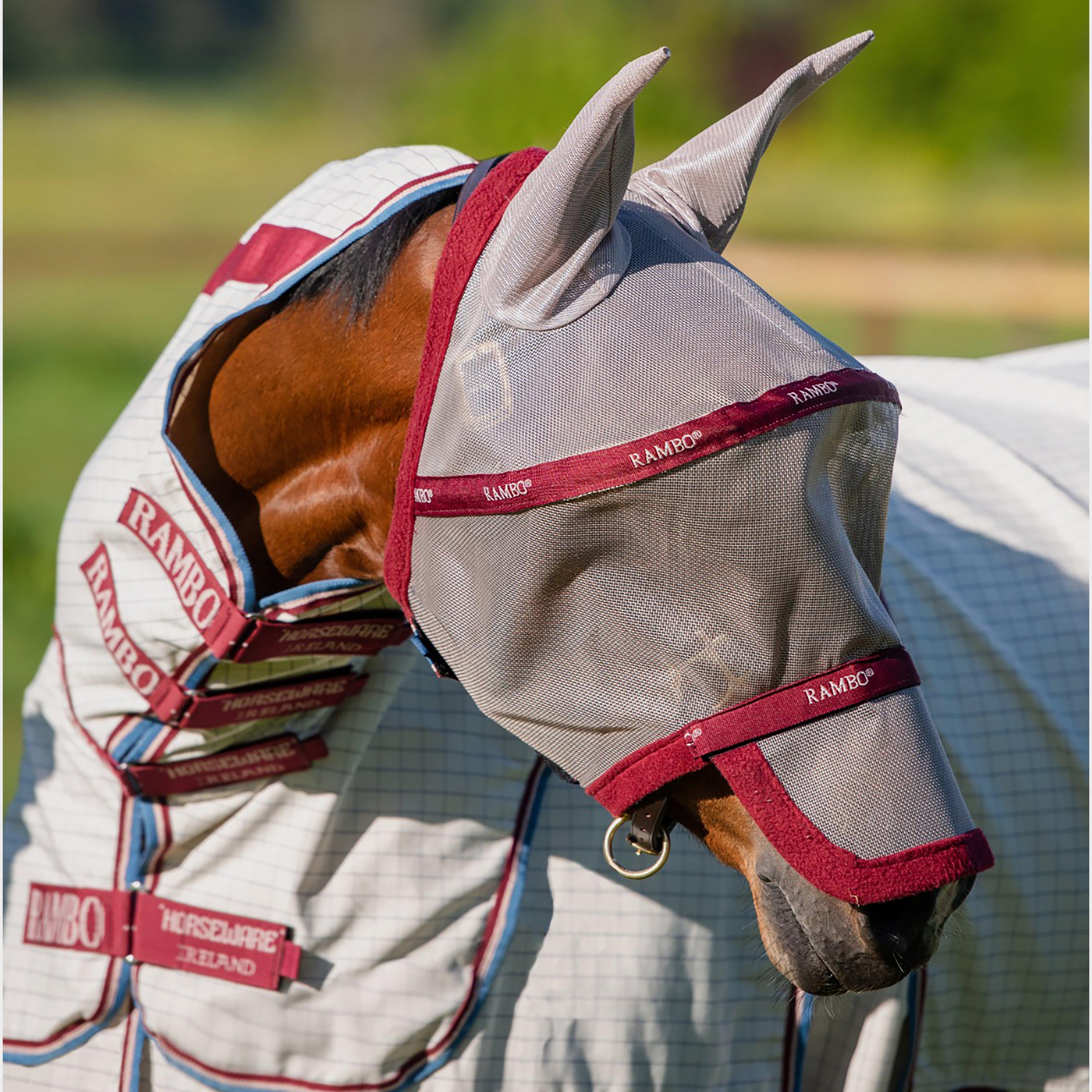 Rambo® Fly Mask Plus-Non Treated