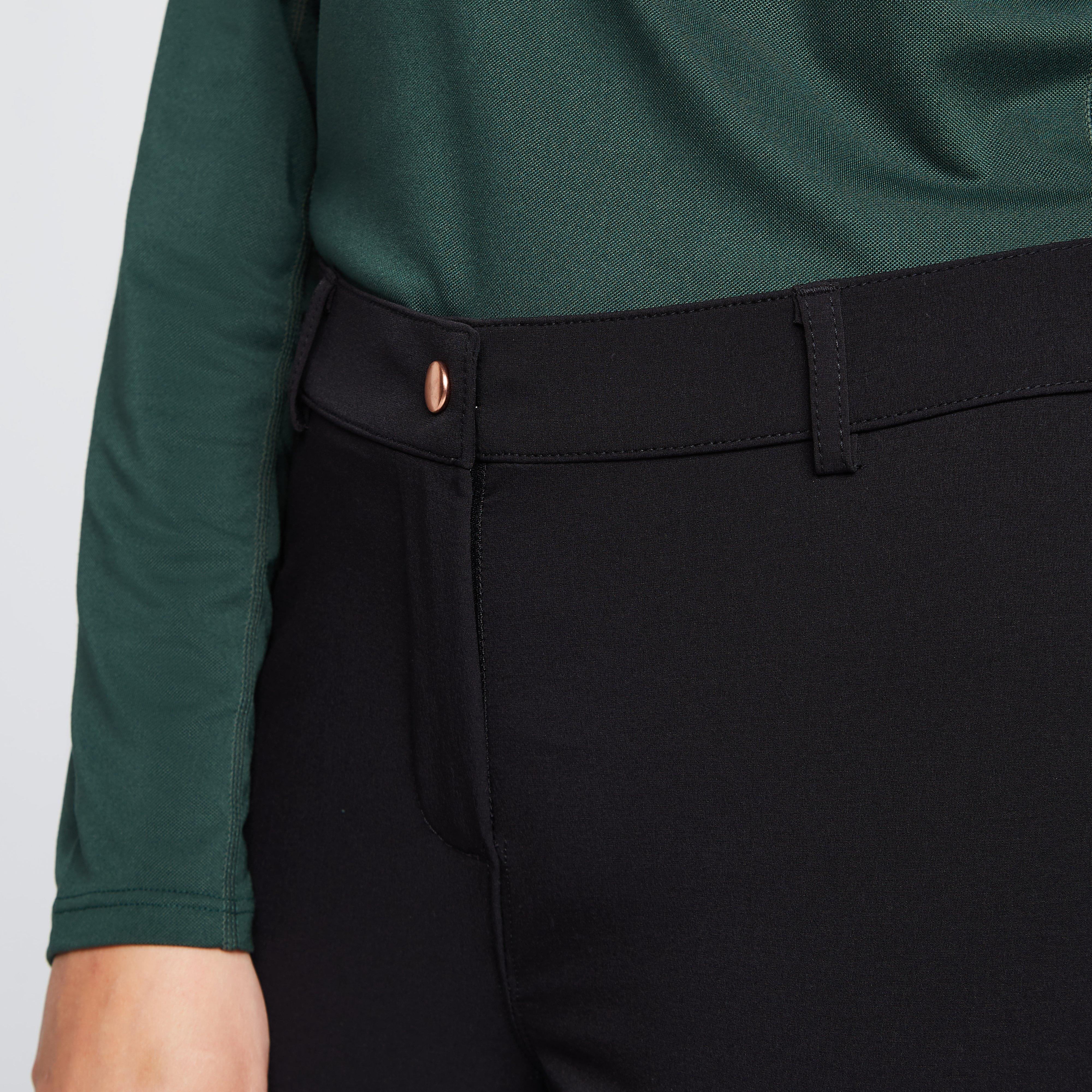 Womens Anna Silicone Full Seat Breeches Black