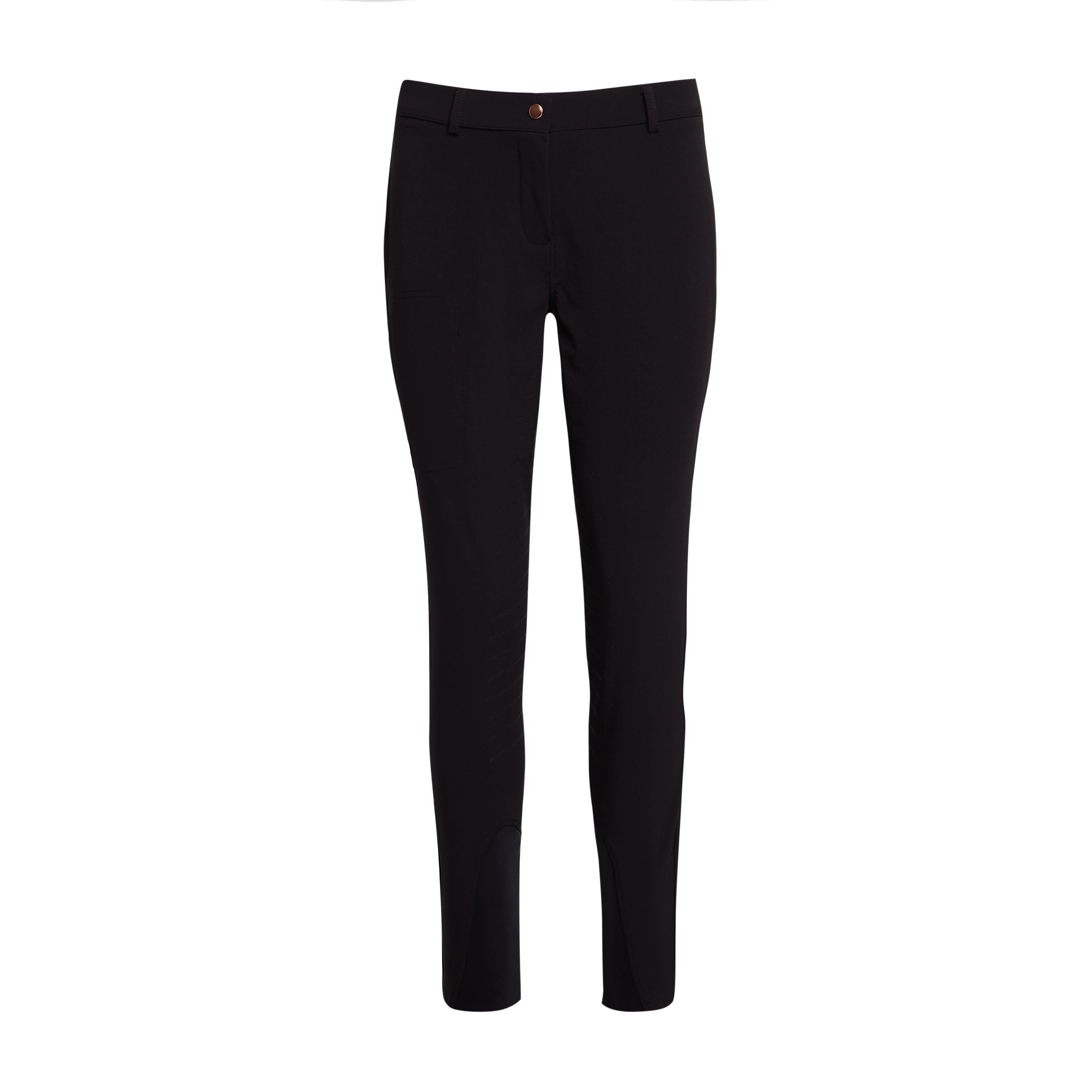 Womens Anna Silicone Full Seat Breeches Black