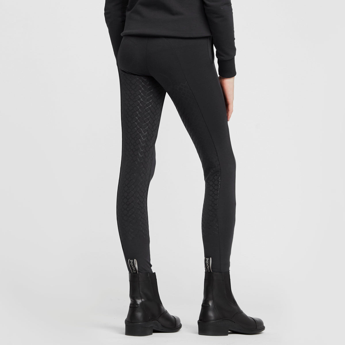 Kids' Organic Emmie Cotton Silicone Full Seat Riding Tights