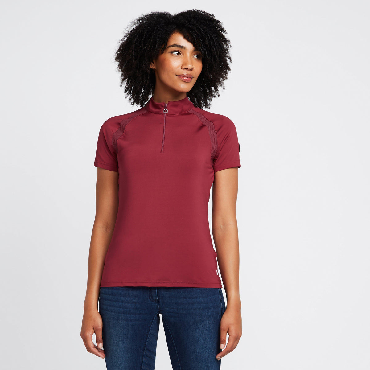 Women's Mia Short Sleeved Training Shirt Anemone