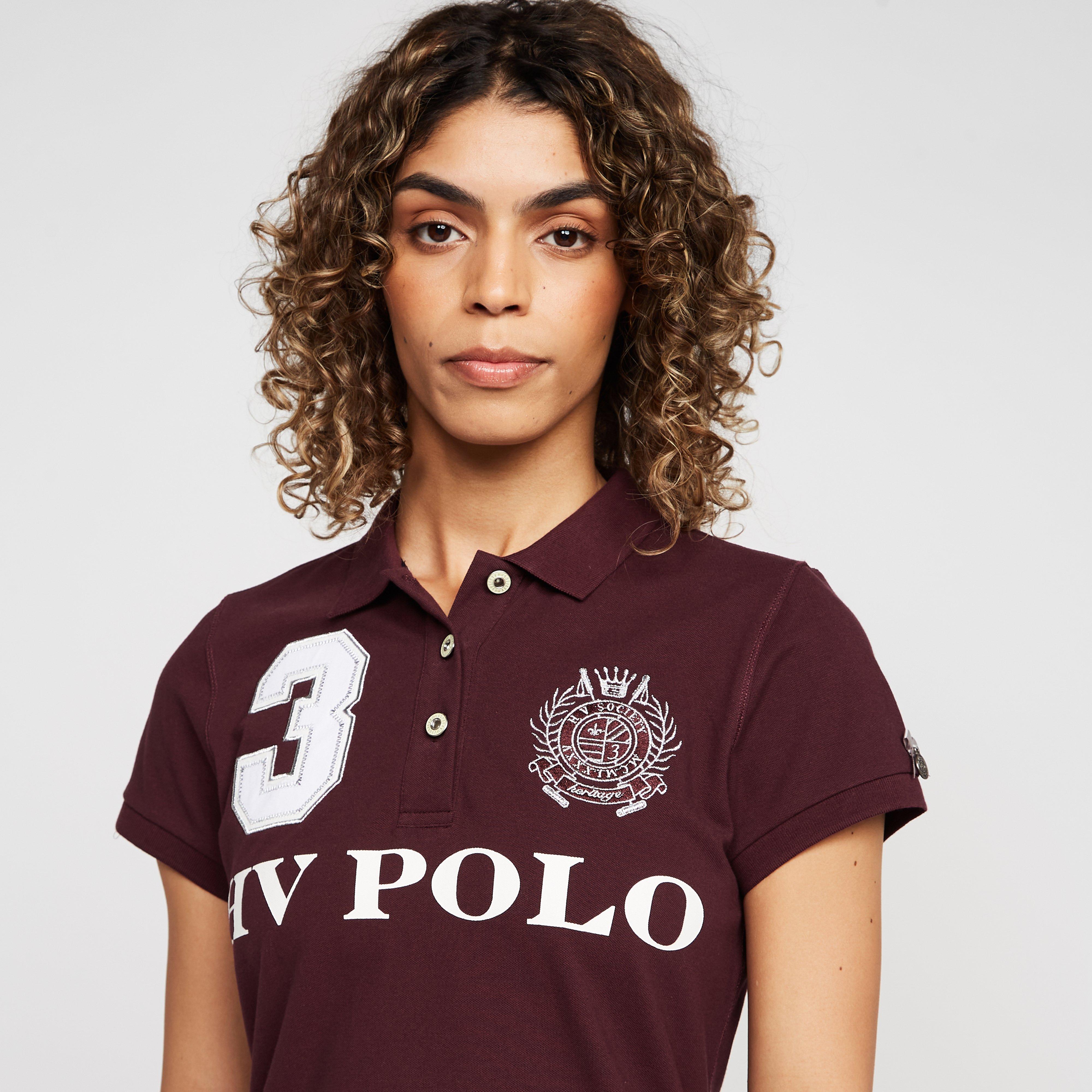 Ladies Favouritas EQ Polo Shirt Deep Berry Red