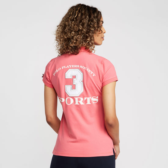 Ladies Favouritas EQ Polo Shirt Violet Tulip