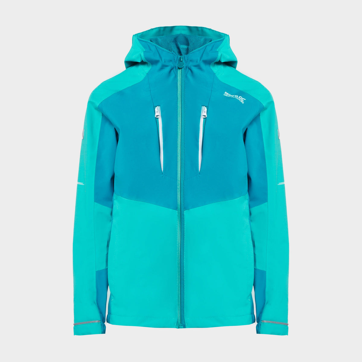 Kids' Highton III Waterproof Jacket Turquoise/Enamel