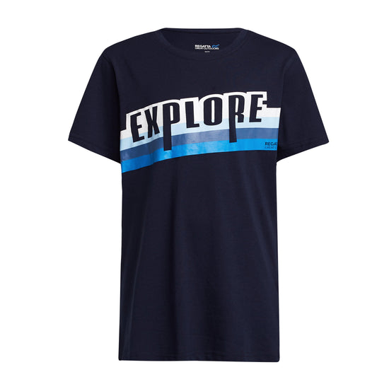 Kids' Bosley V T-Shirt Navy Explore