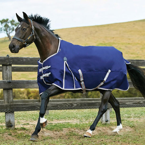 ComFiTec Essential 220g Medium Weight Standard Neck Turnout Rug